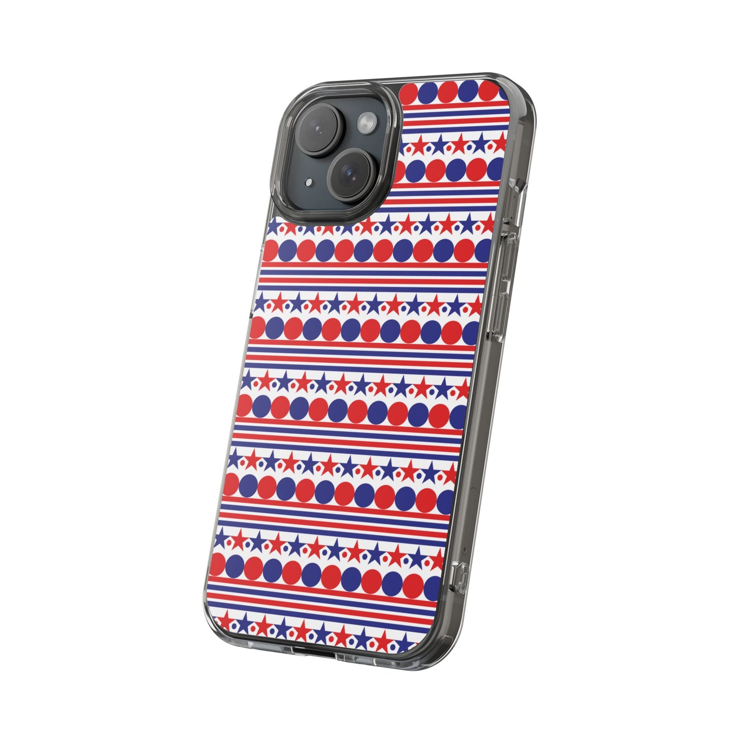 Patriotic Stripes and Stars Phone Case