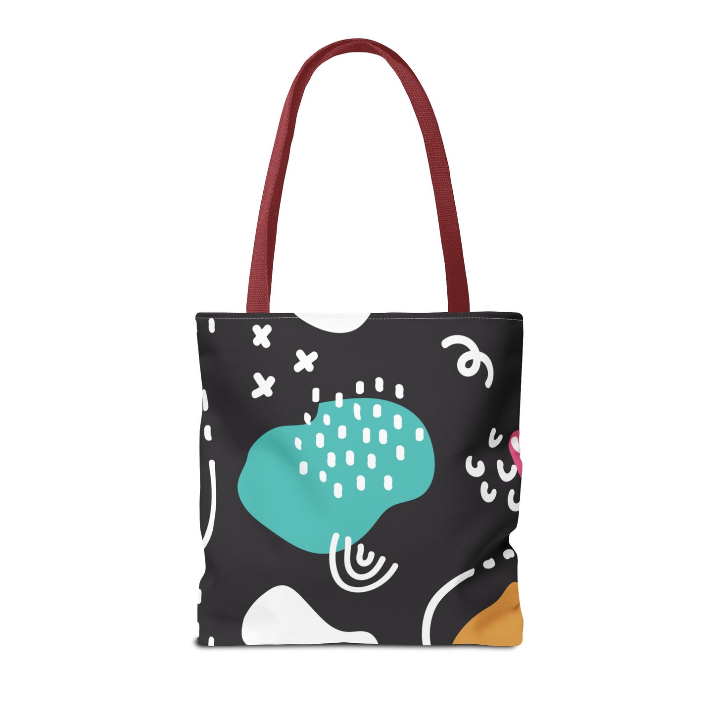 Modern Abstract Shapes Tote Bag