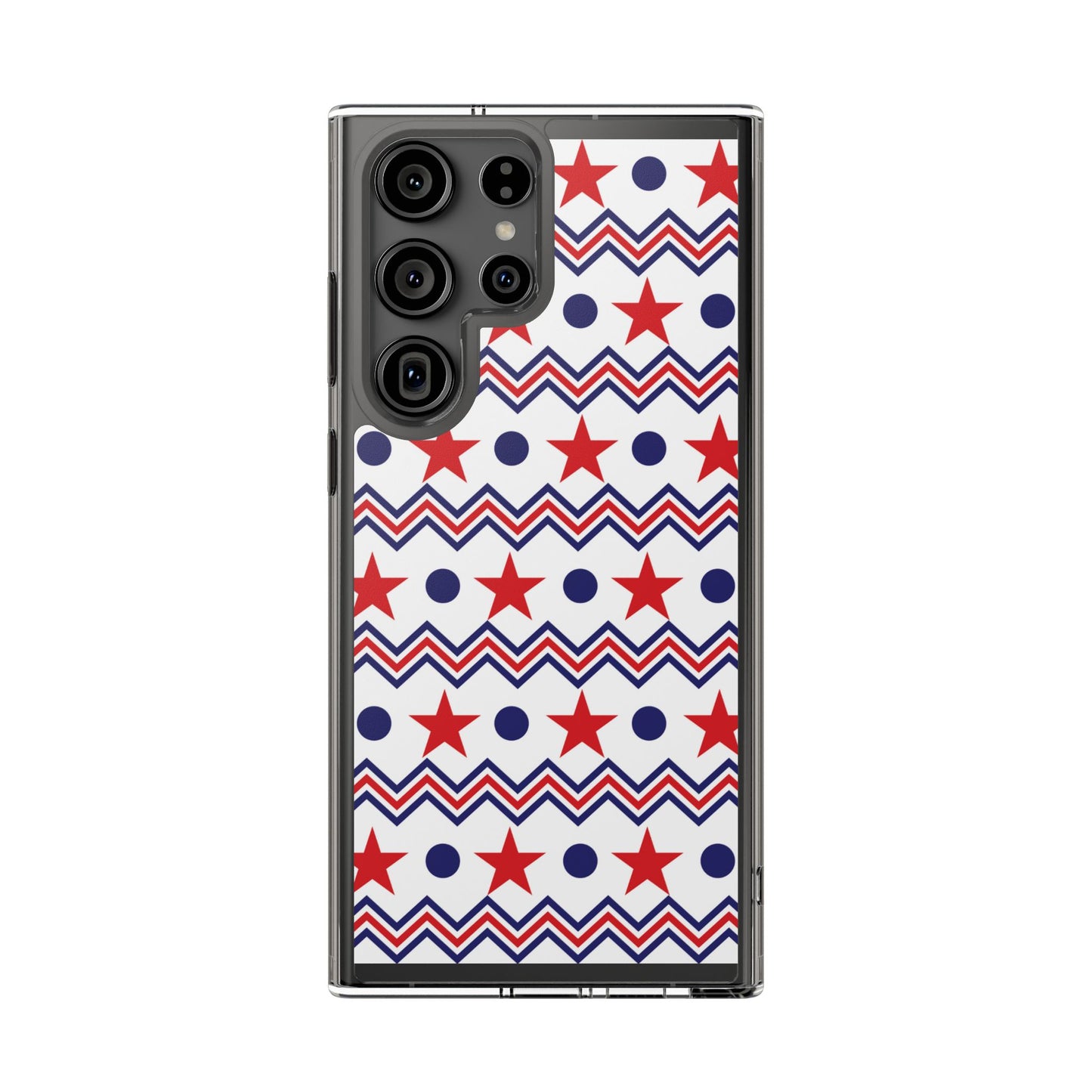 Patriotic Chevron Stars Phone Case