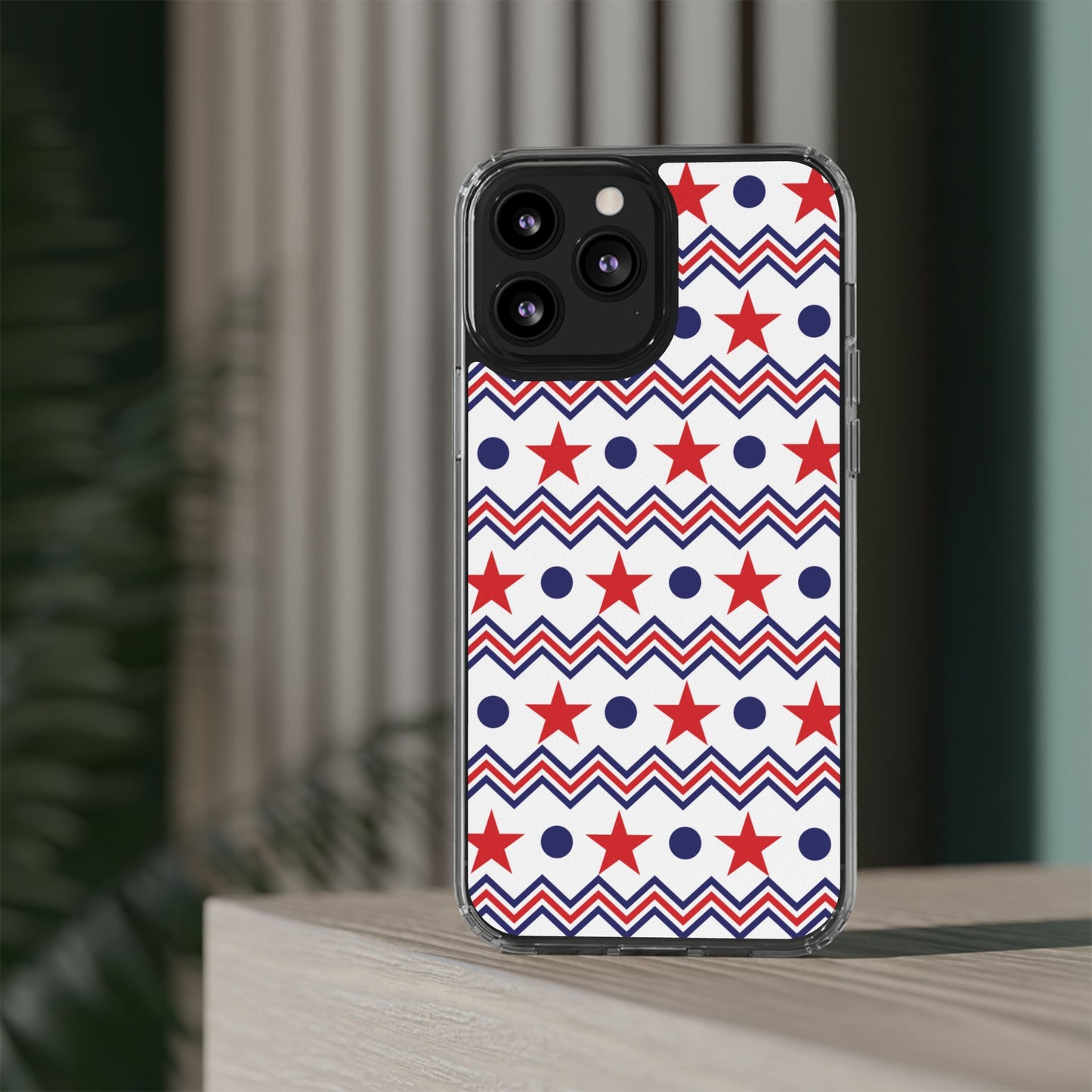 Patriotic Chevron Stars Phone Case