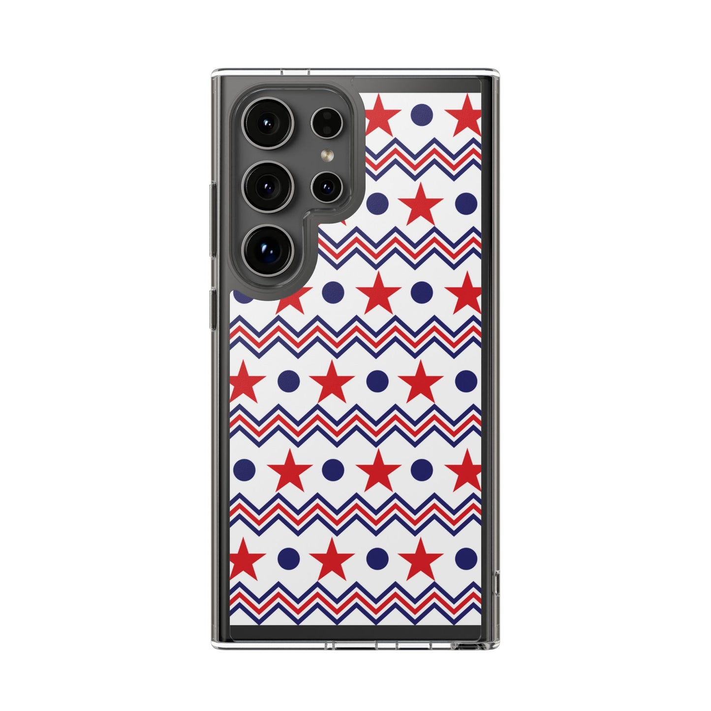 Patriotic Chevron Stars Phone Case