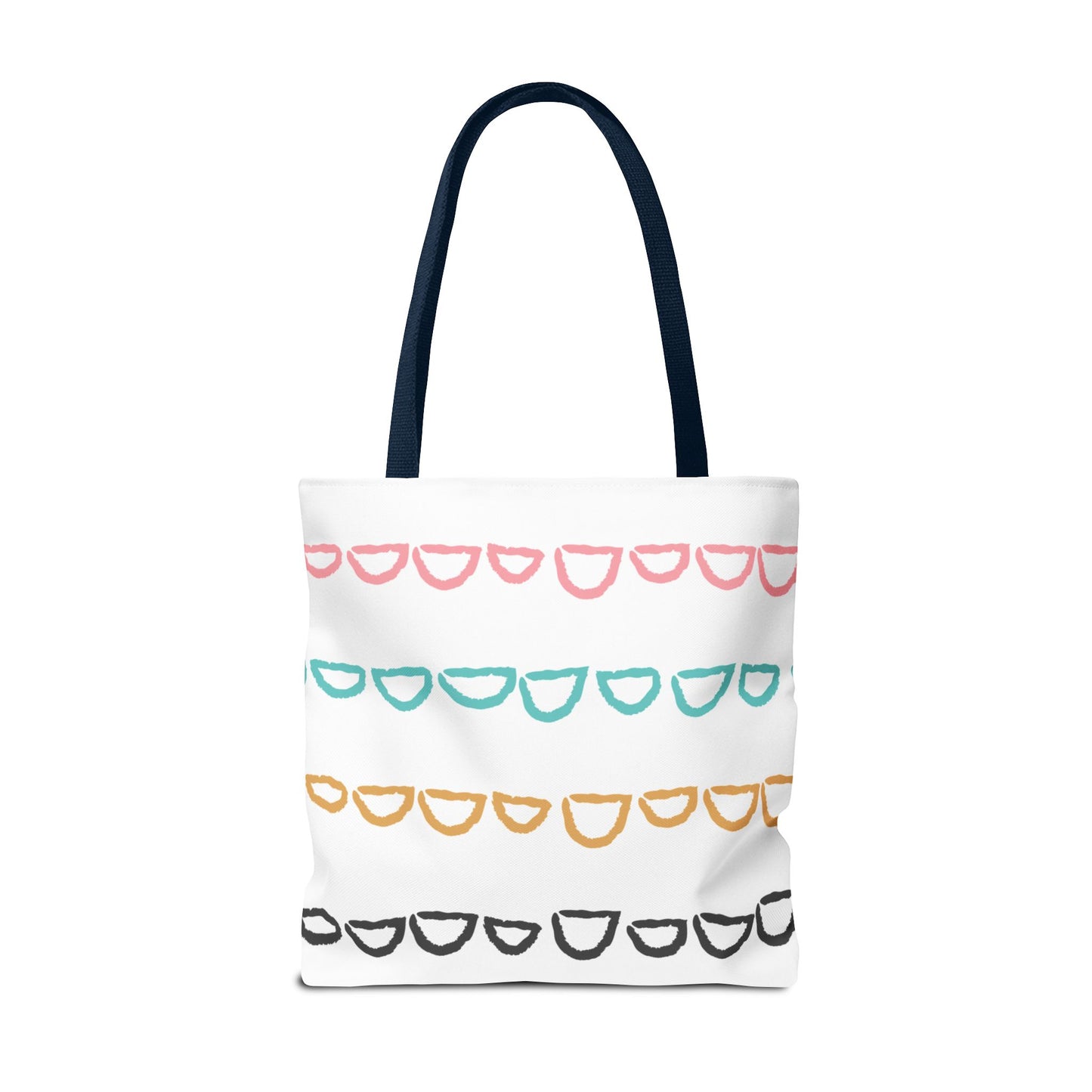 Rainbow Arch Stripes Tote Bag