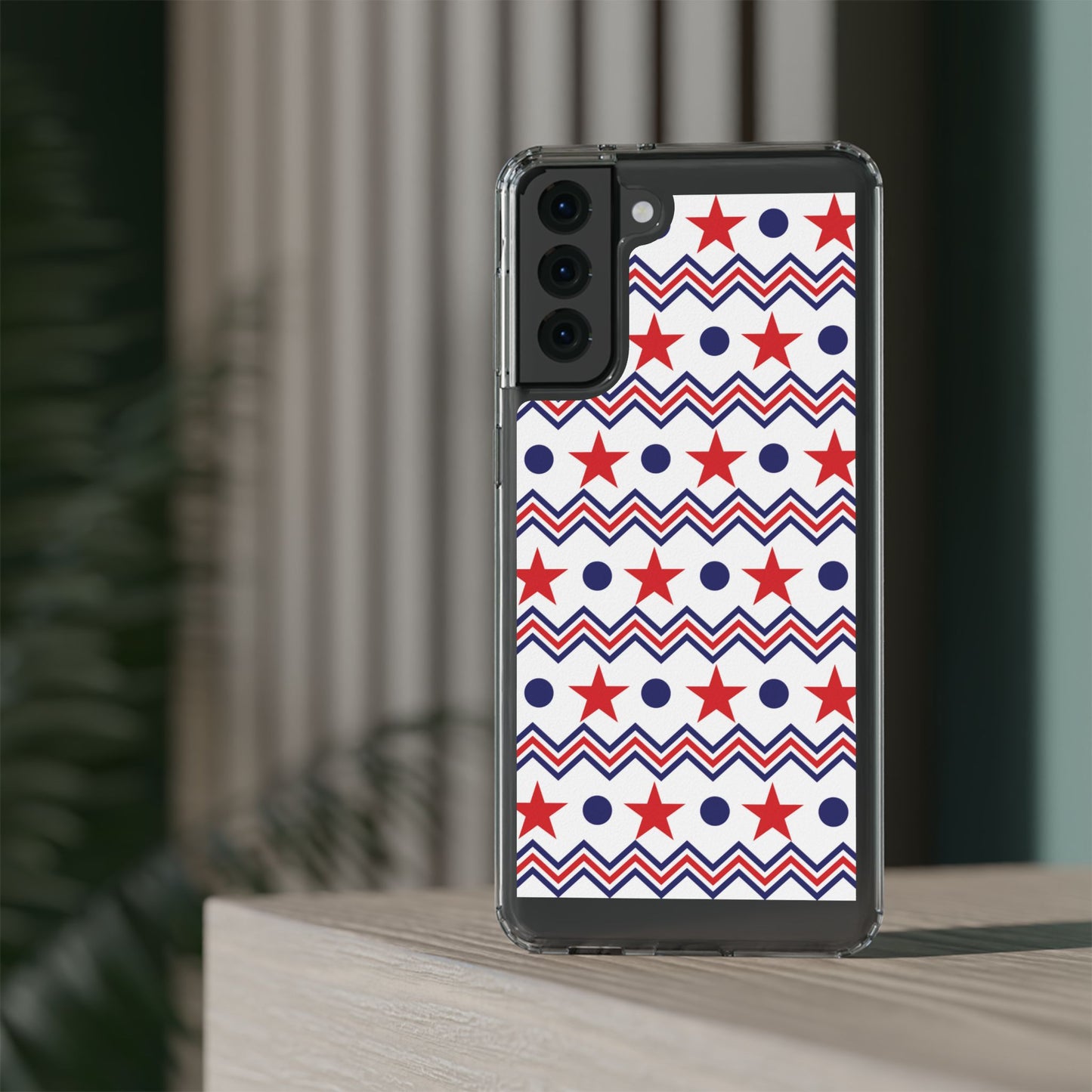 Patriotic Chevron Stars Phone Case