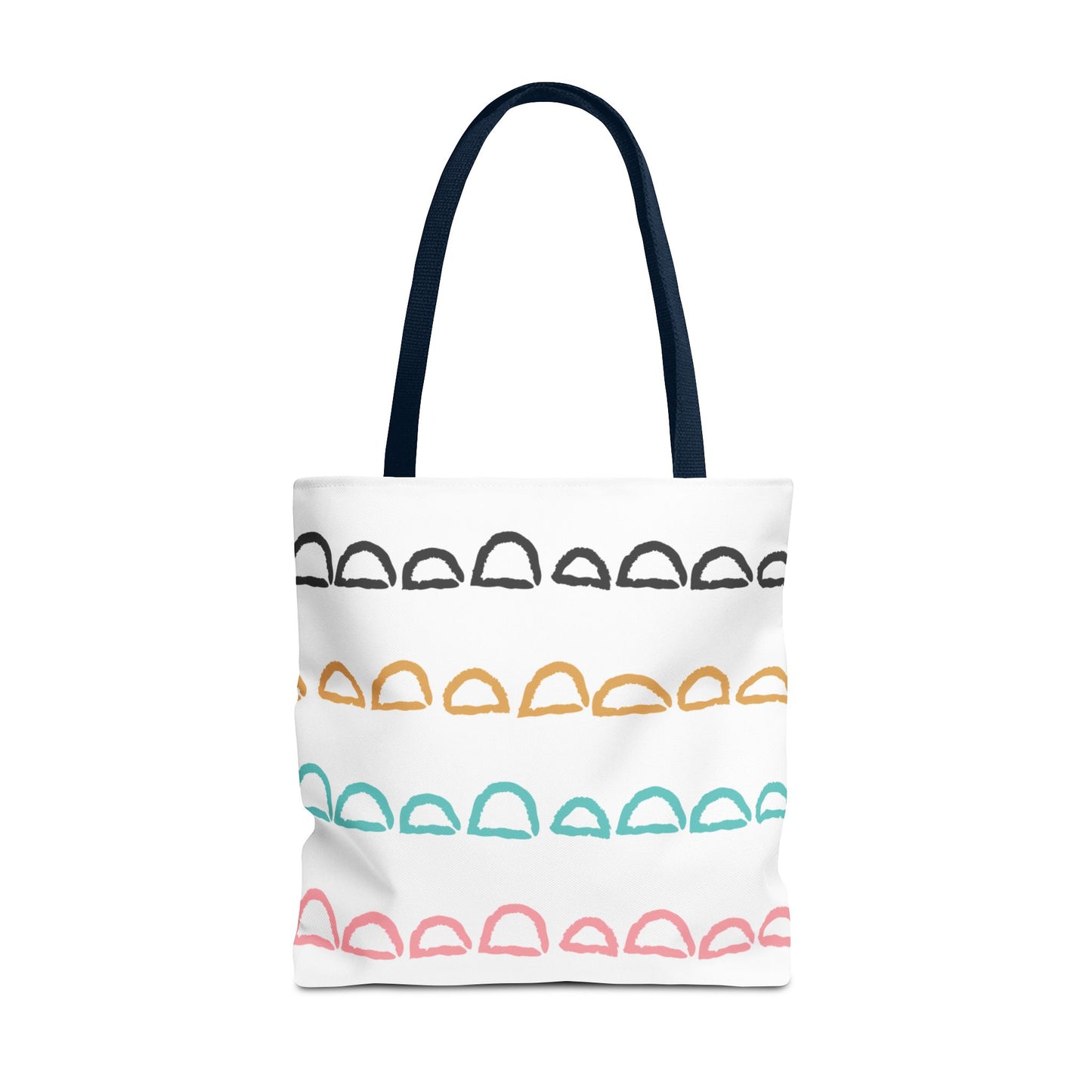 Rainbow Arch Stripes Tote Bag