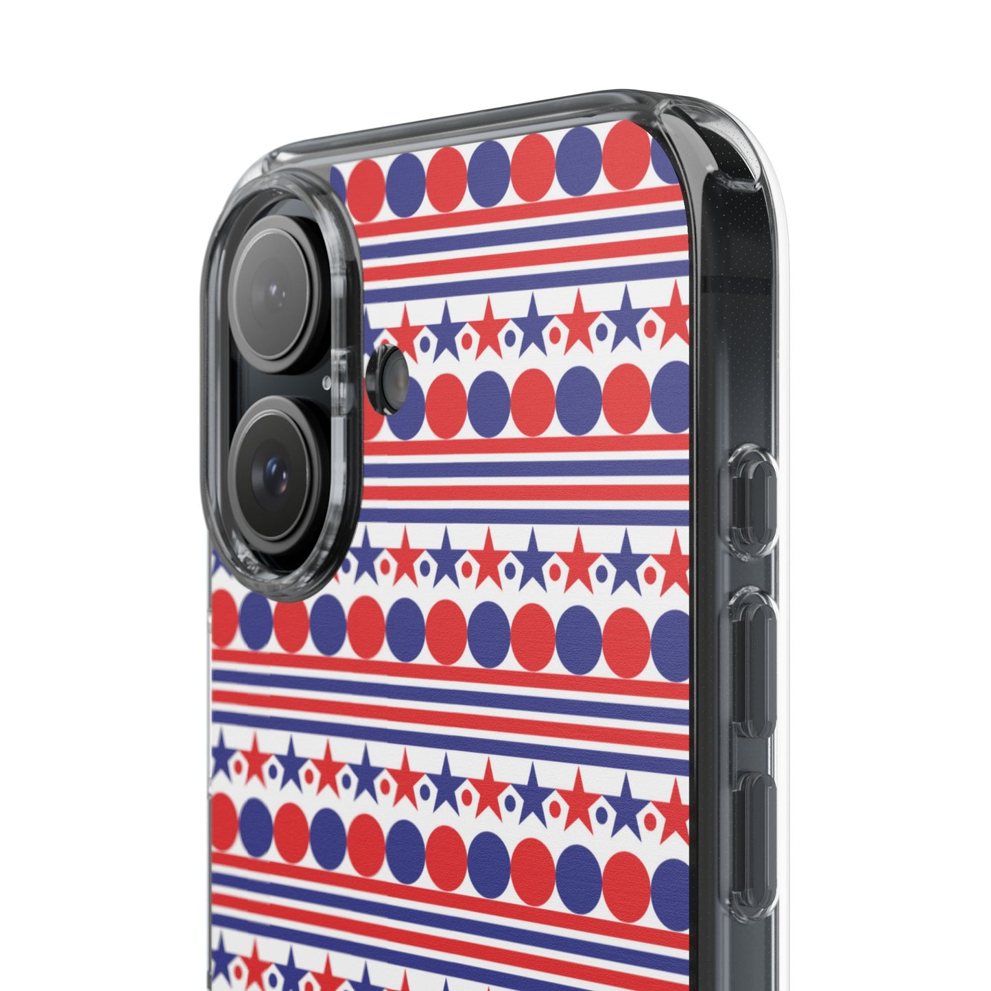 Patriotic Stripes and Stars Phone Case