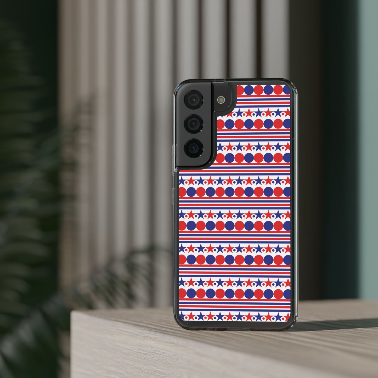 Patriotic Stripes and Stars Phone Case