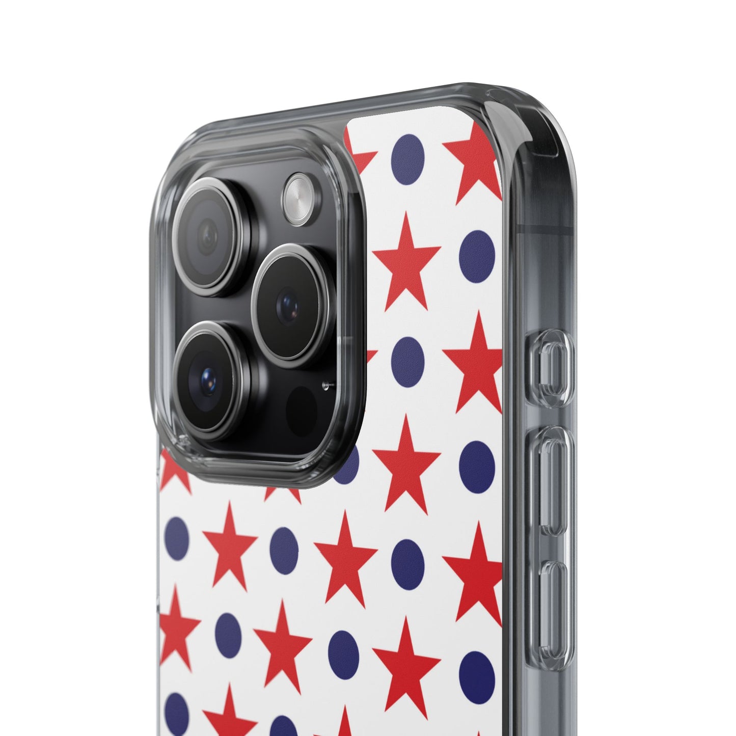 Patriotic Stars and Dots Phone Case