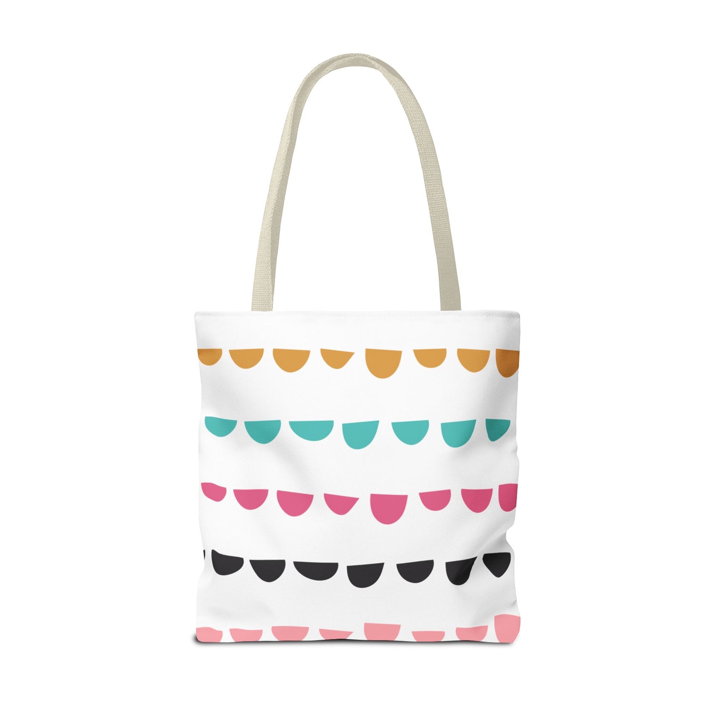 Colorful Arched Dots Tote Bag