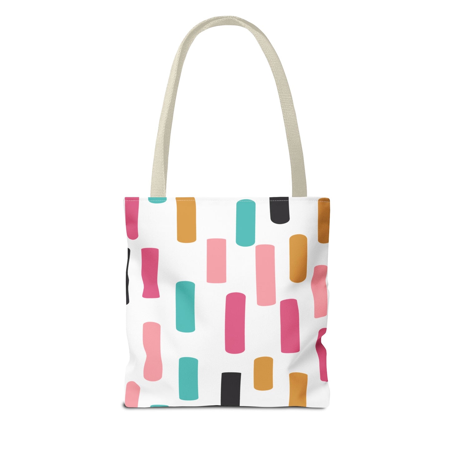 Color Block Confetti Tote Bag