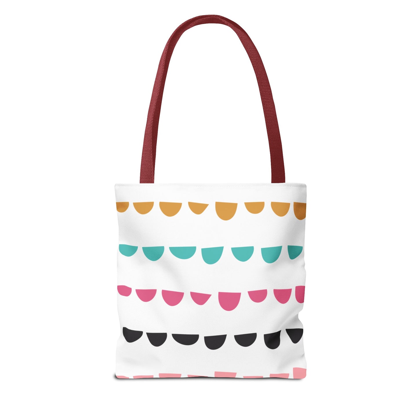 Colorful Arched Dots Tote Bag