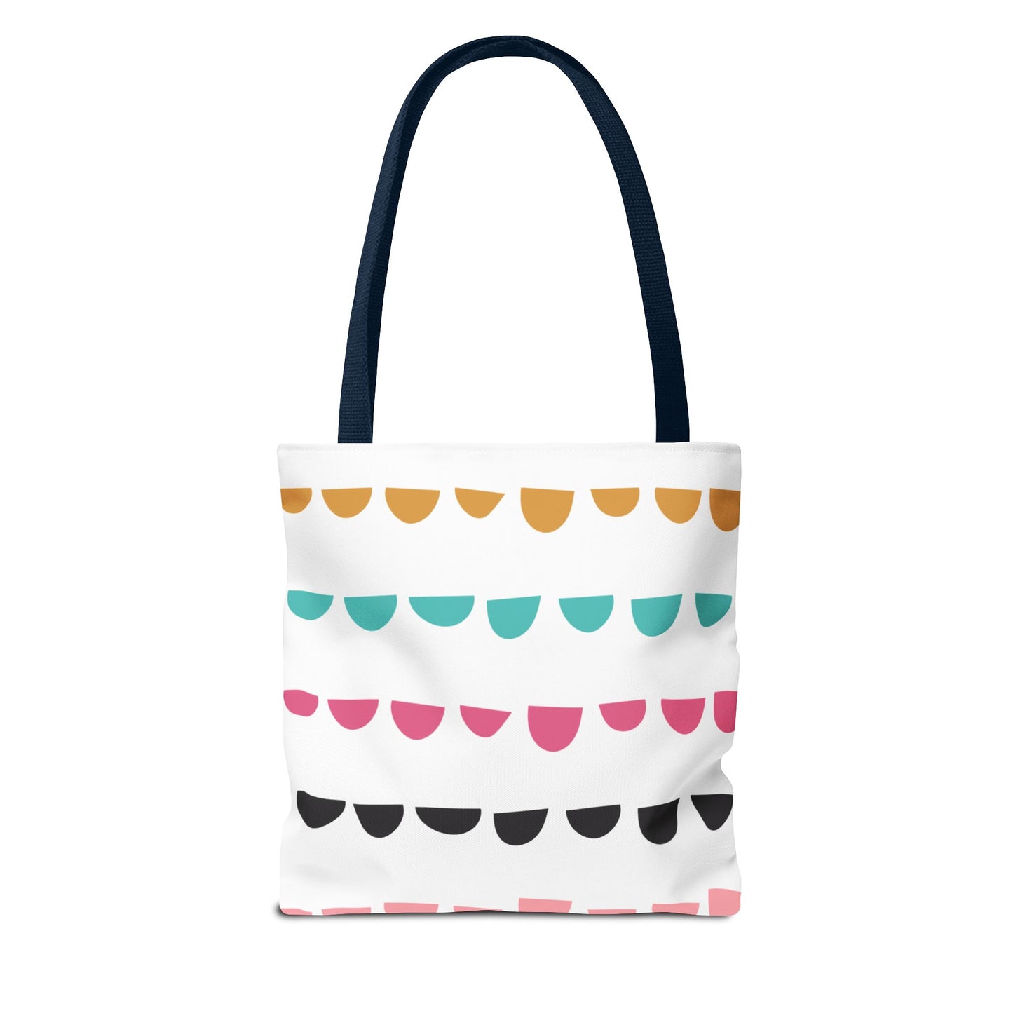 Colorful Arched Dots Tote Bag