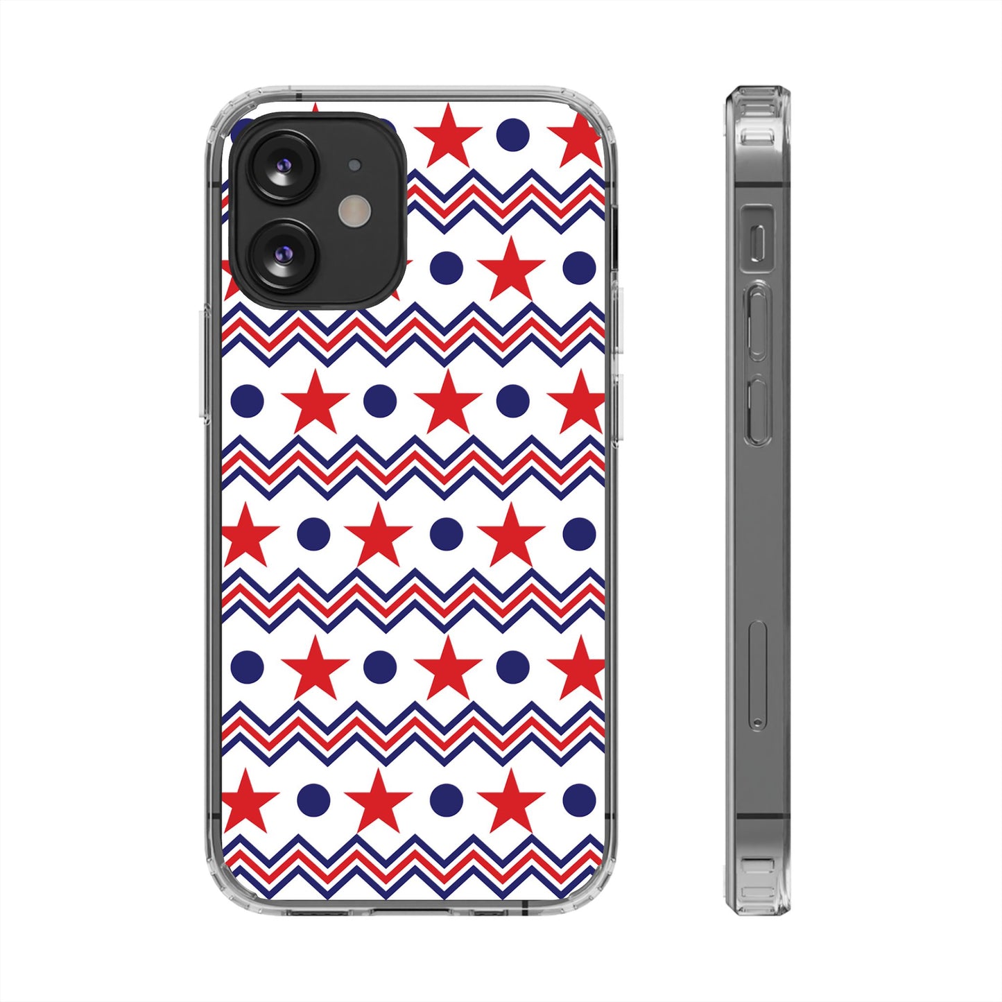 Patriotic Chevron Stars Phone Case