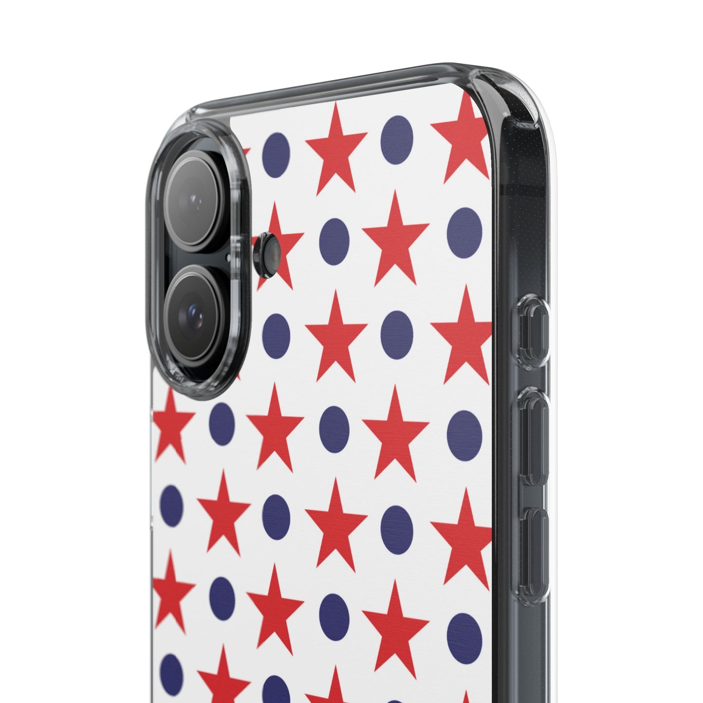 Patriotic Stars and Dots Phone Case