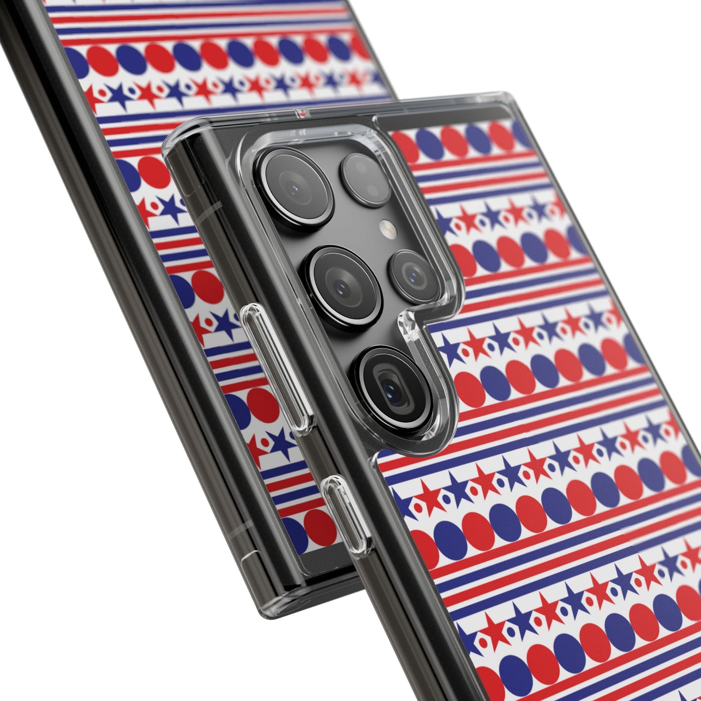 Patriotic Stripes and Stars Phone Case