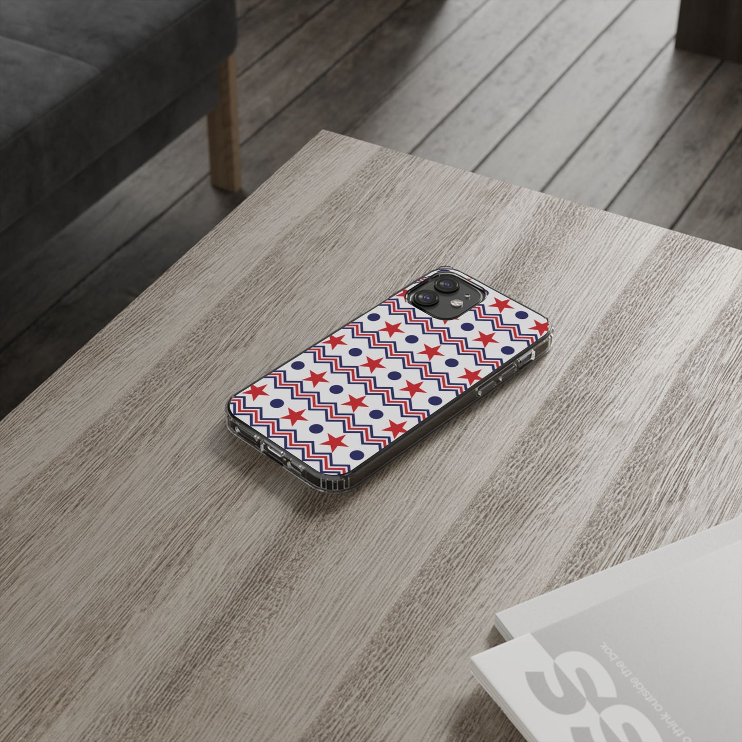 Patriotic Chevron Stars Phone Case