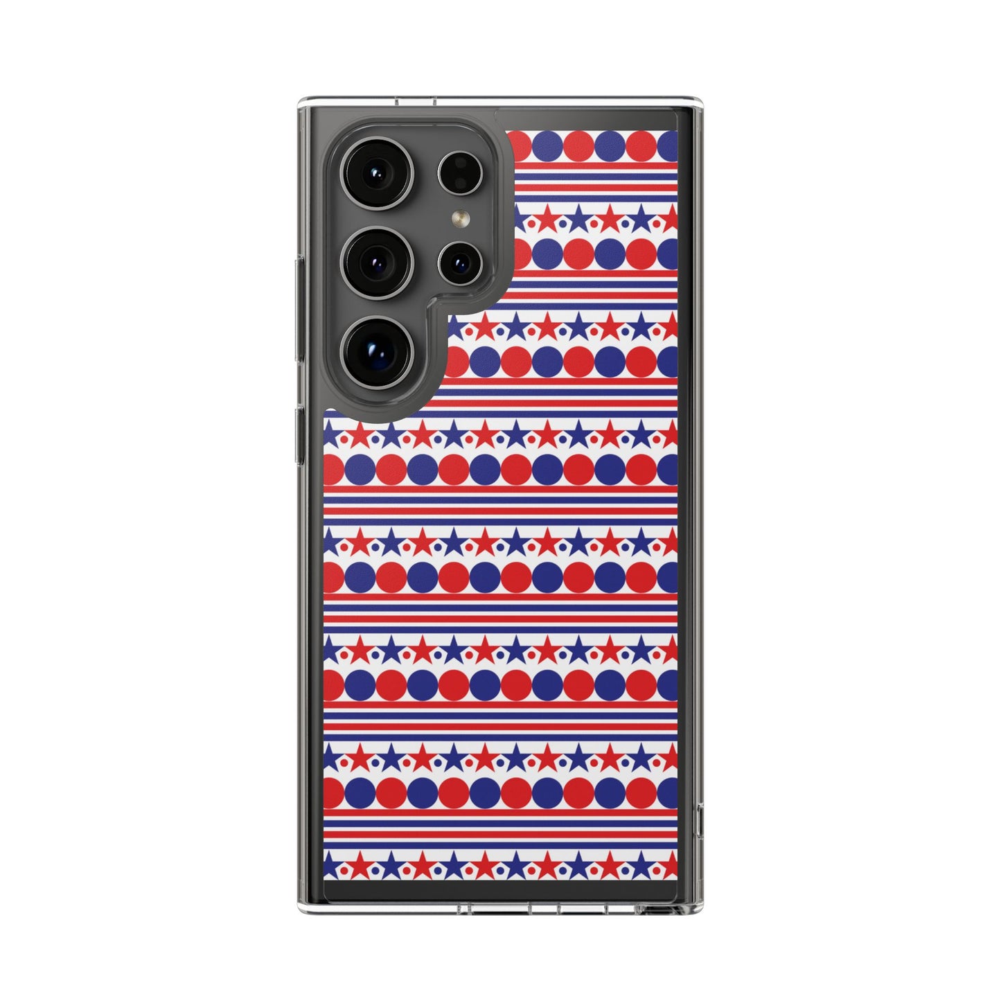 Patriotic Stripes and Stars Phone Case