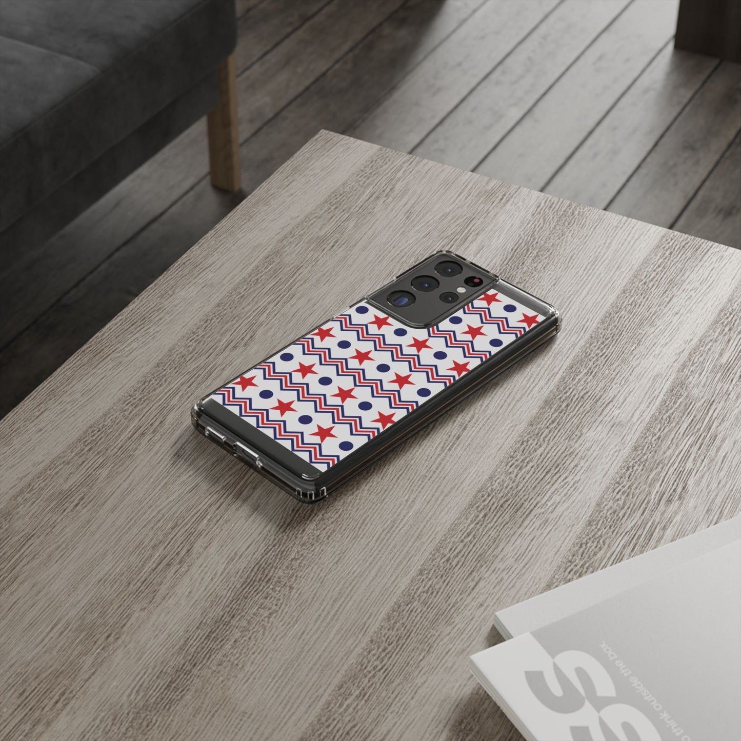 Patriotic Chevron Stars Phone Case