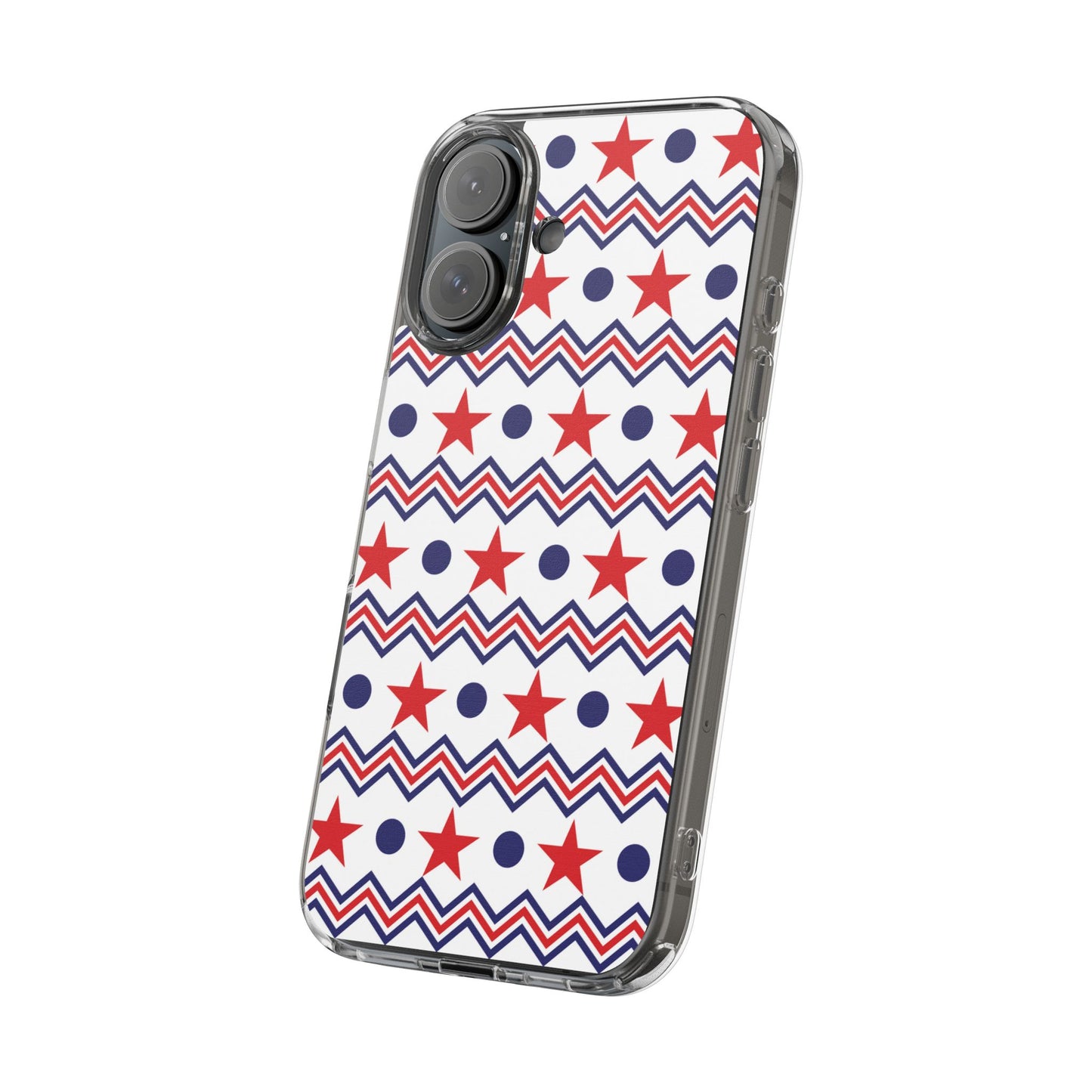 Patriotic Chevron Stars Phone Case