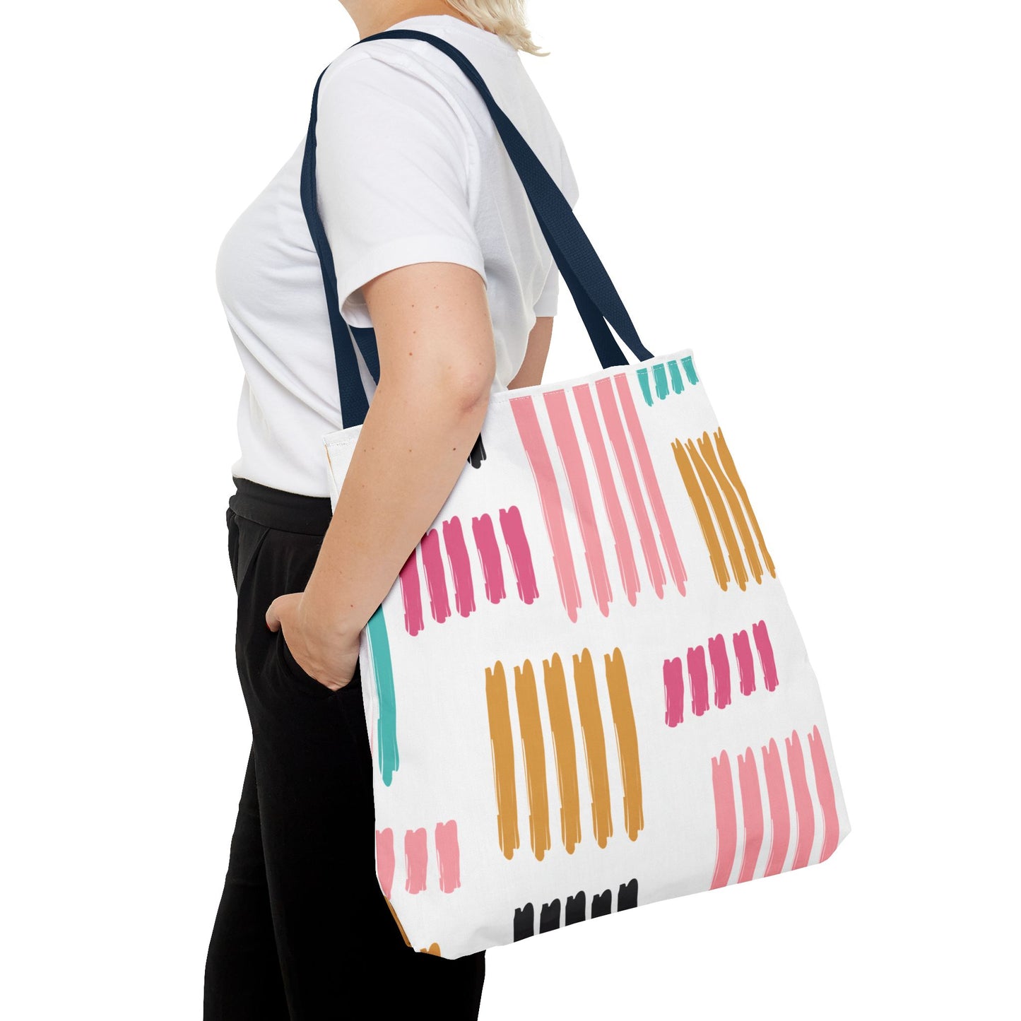 Painted Strokes Tote Bag