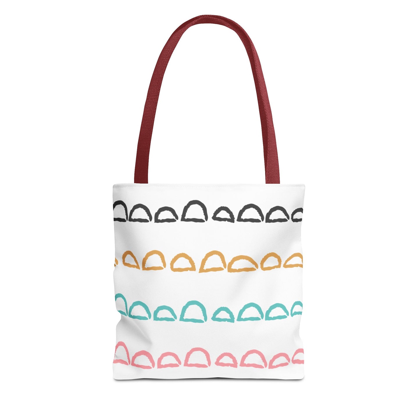 Rainbow Arch Stripes Tote Bag