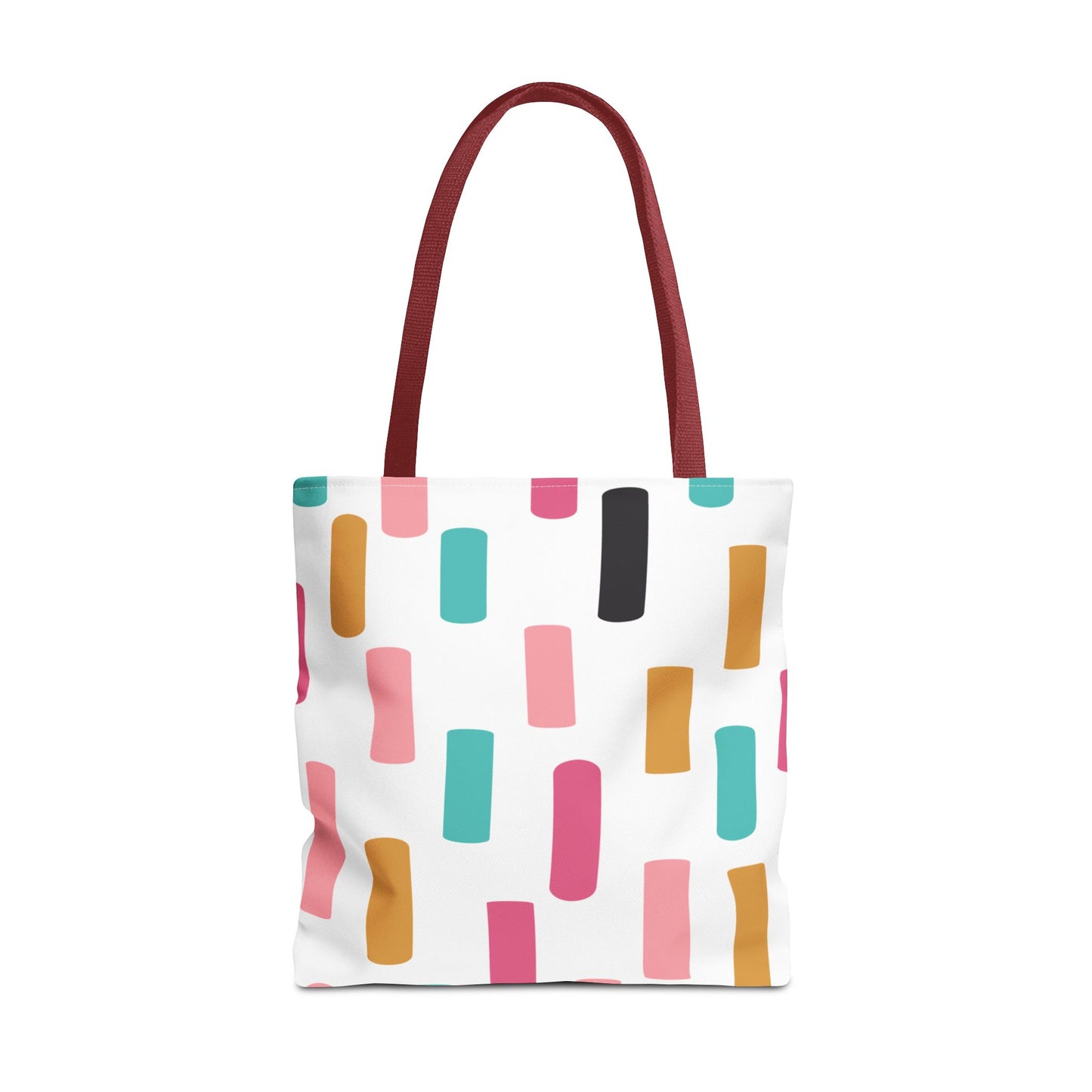 Color Block Confetti Tote Bag