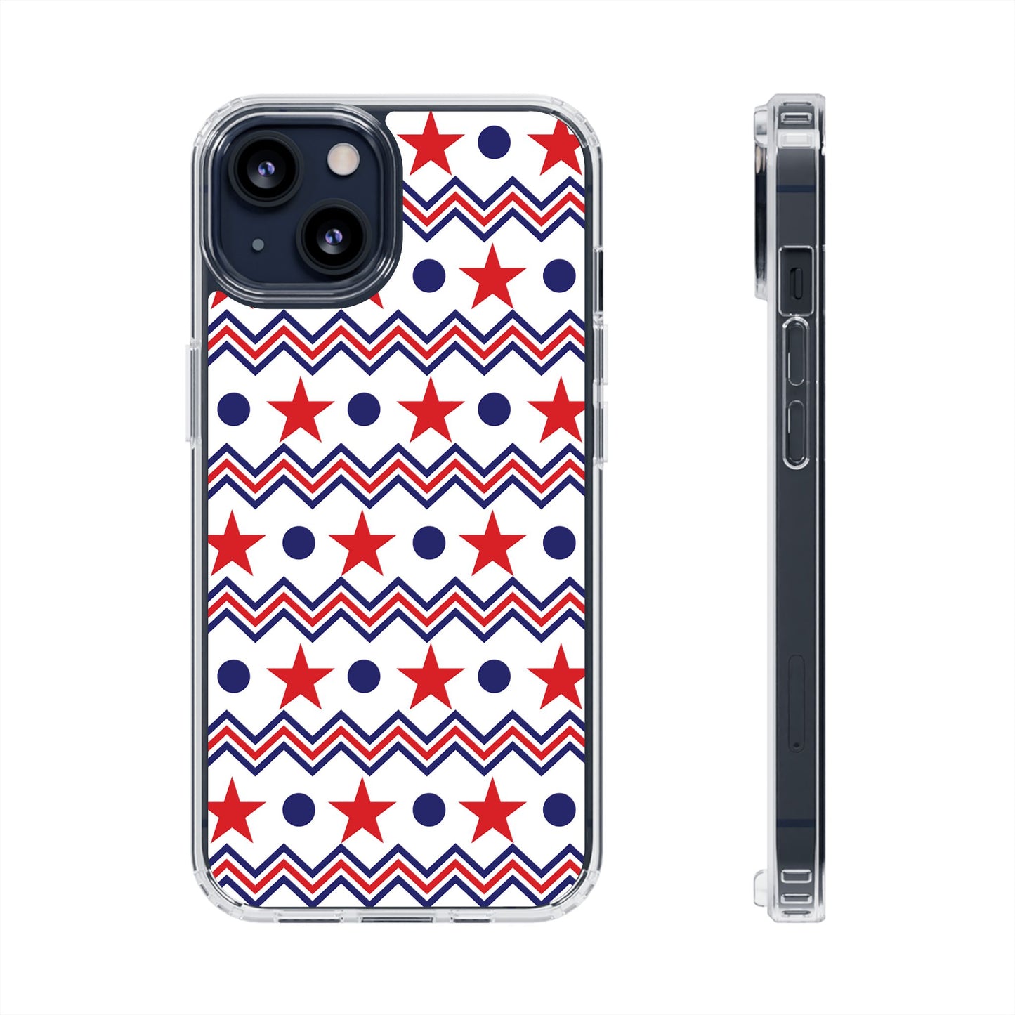 Patriotic Chevron Stars Phone Case