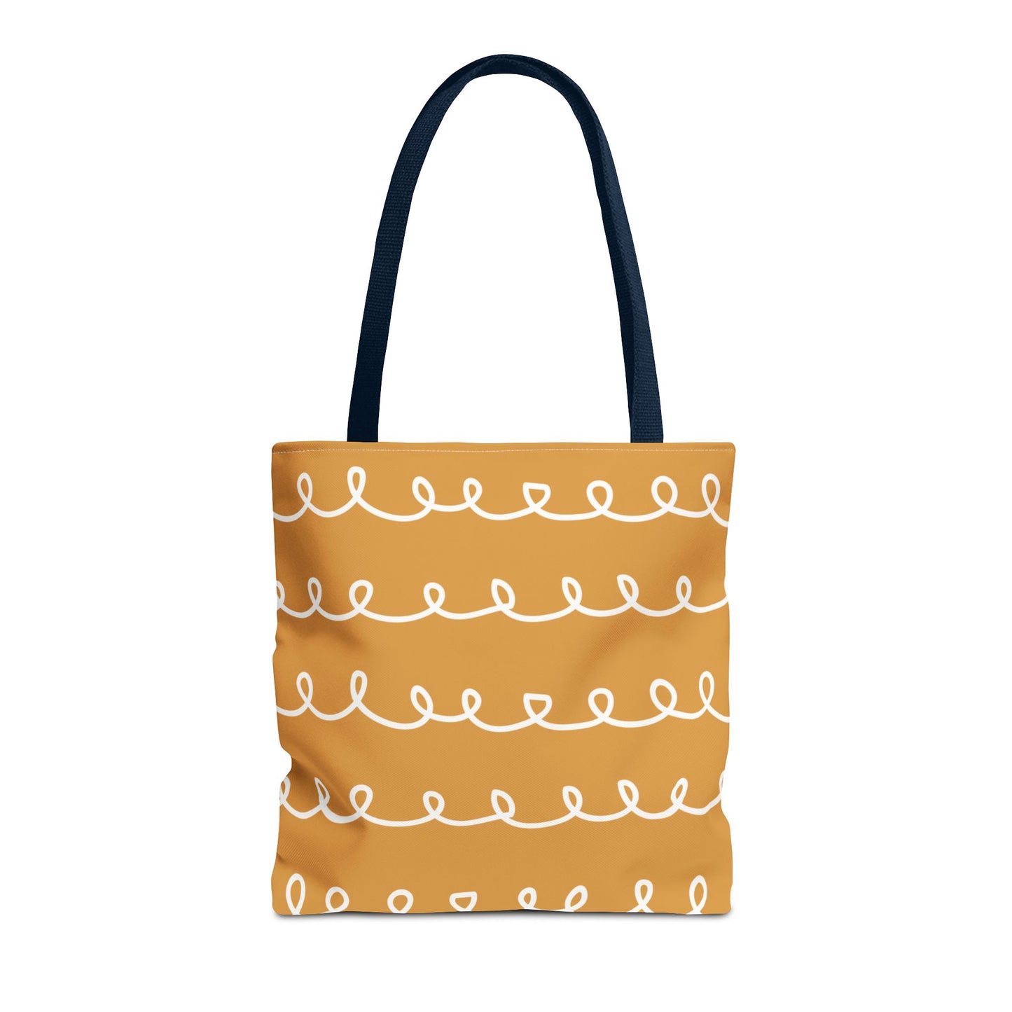 Golden Swirl Tote Bag