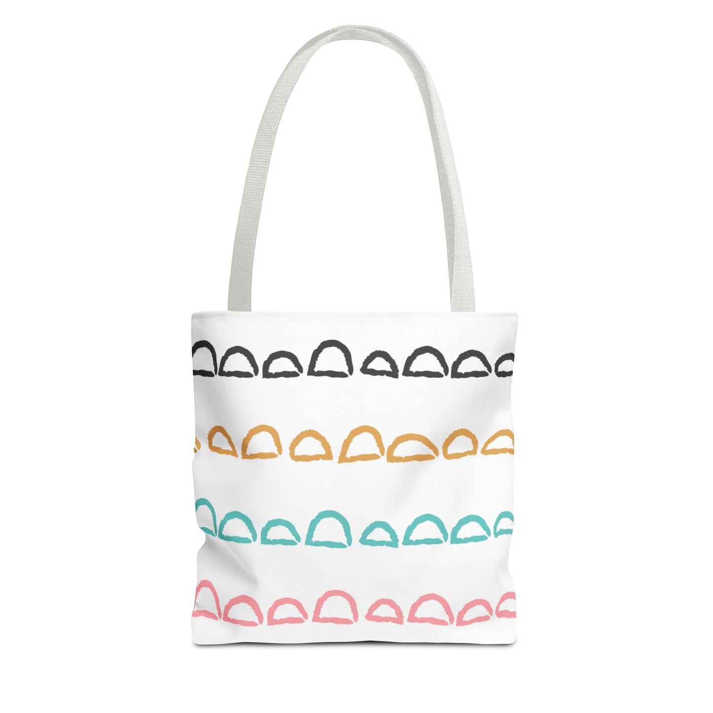 Rainbow Arch Stripes Tote Bag