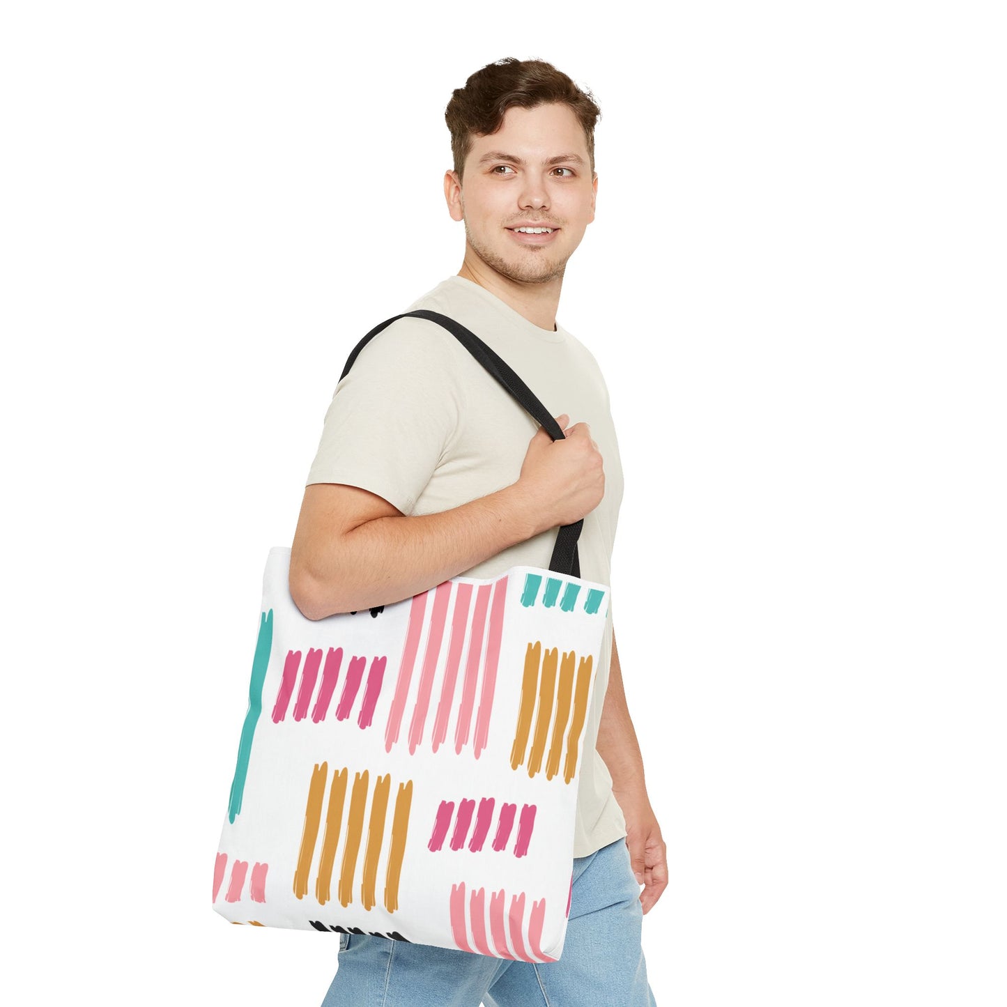 Painted Strokes Tote Bag