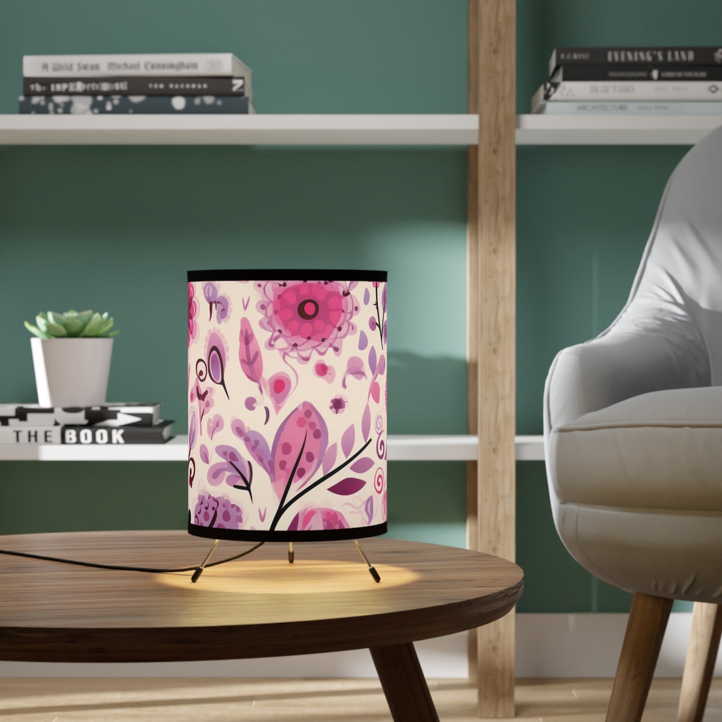 Blooming Tripod Lamp