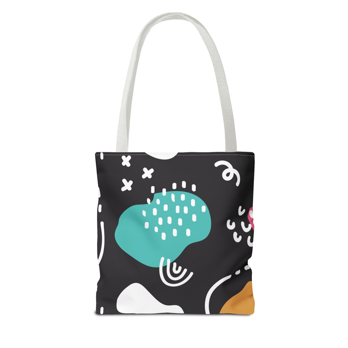 Modern Abstract Shapes Tote Bag