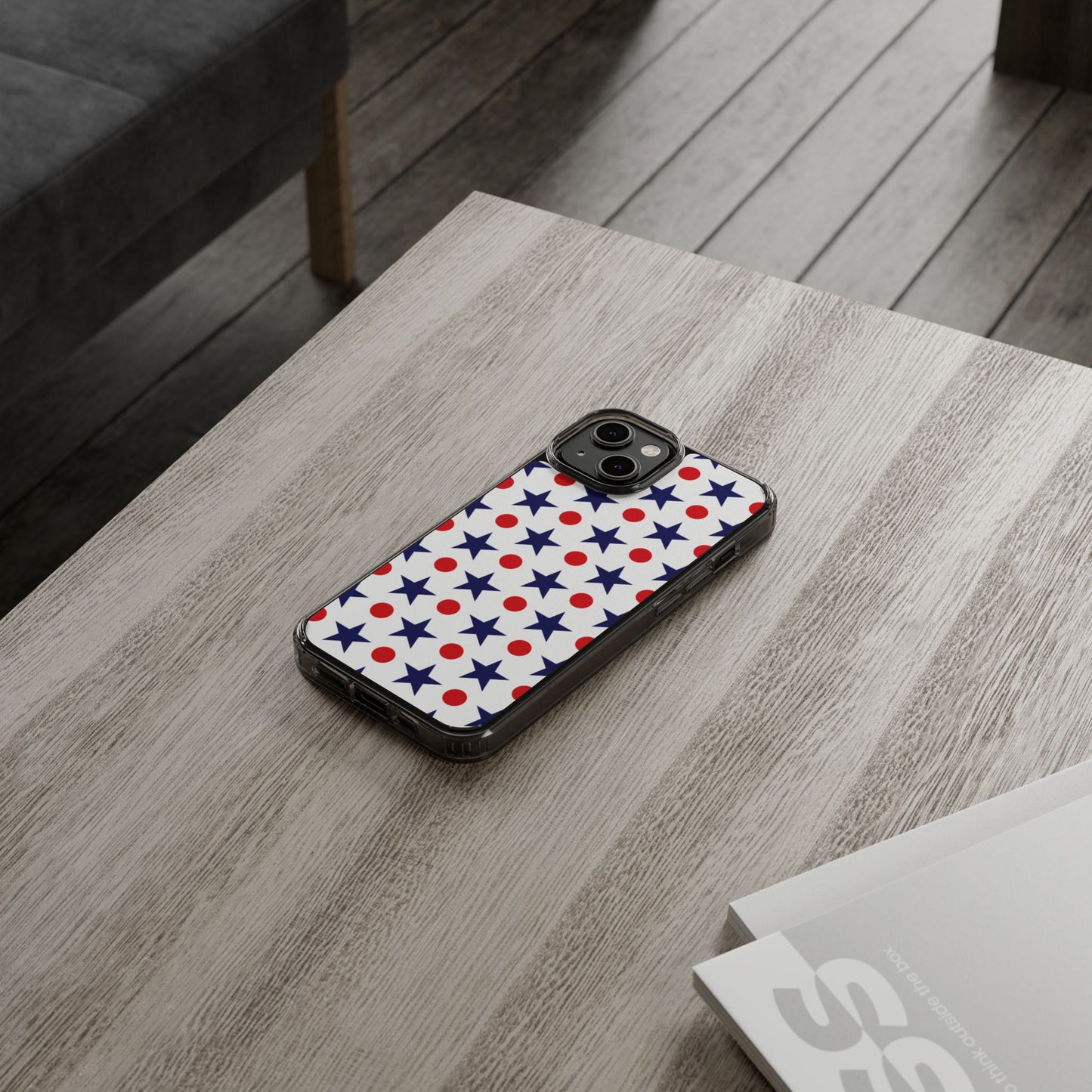 Bold Stars and Dots Phone Case