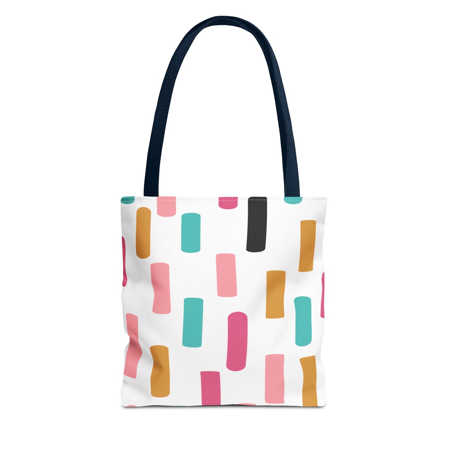 Color Block Confetti Tote Bag