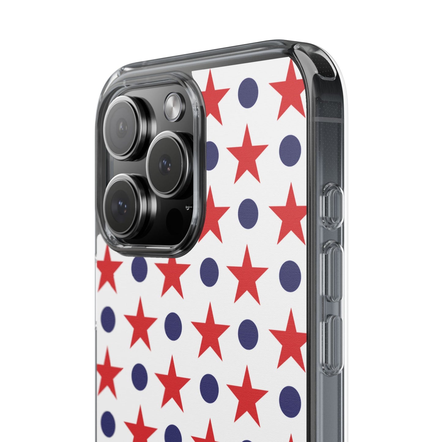 Patriotic Stars and Dots Phone Case