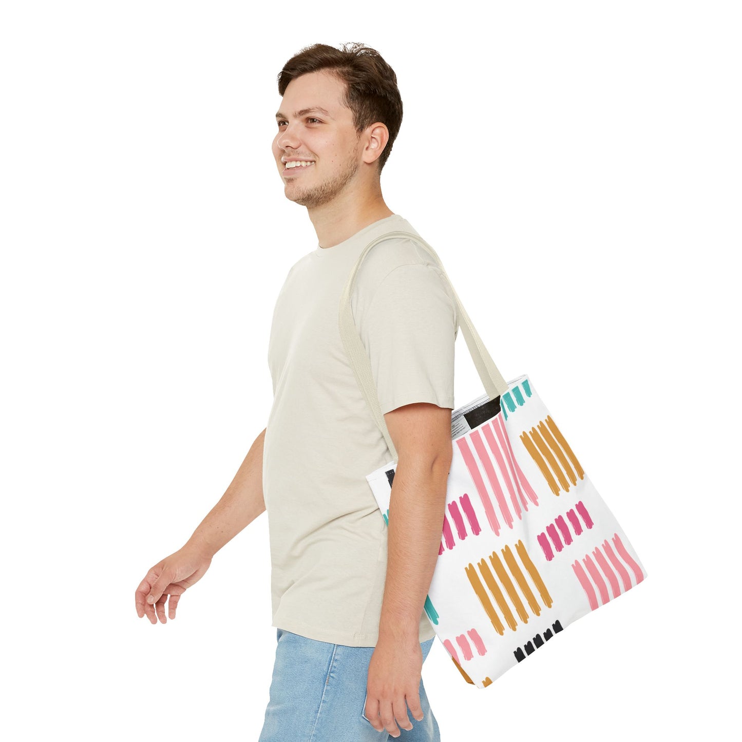 Painted Strokes Tote Bag