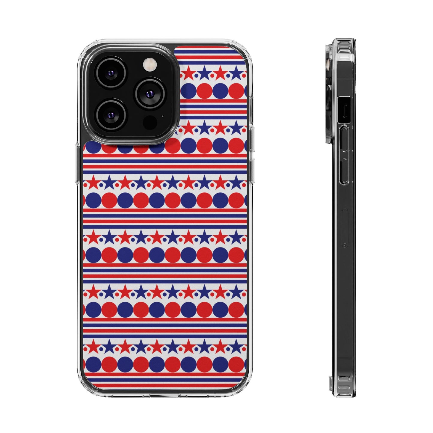 Patriotic Stripes and Stars Phone Case