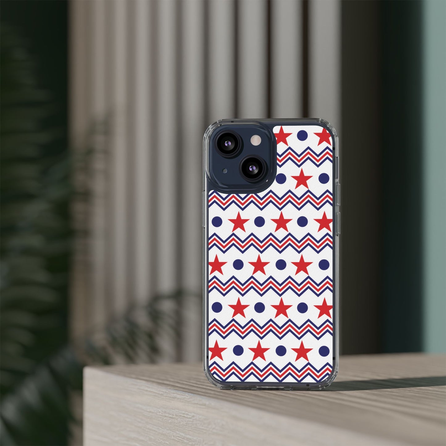 Patriotic Chevron Stars Phone Case