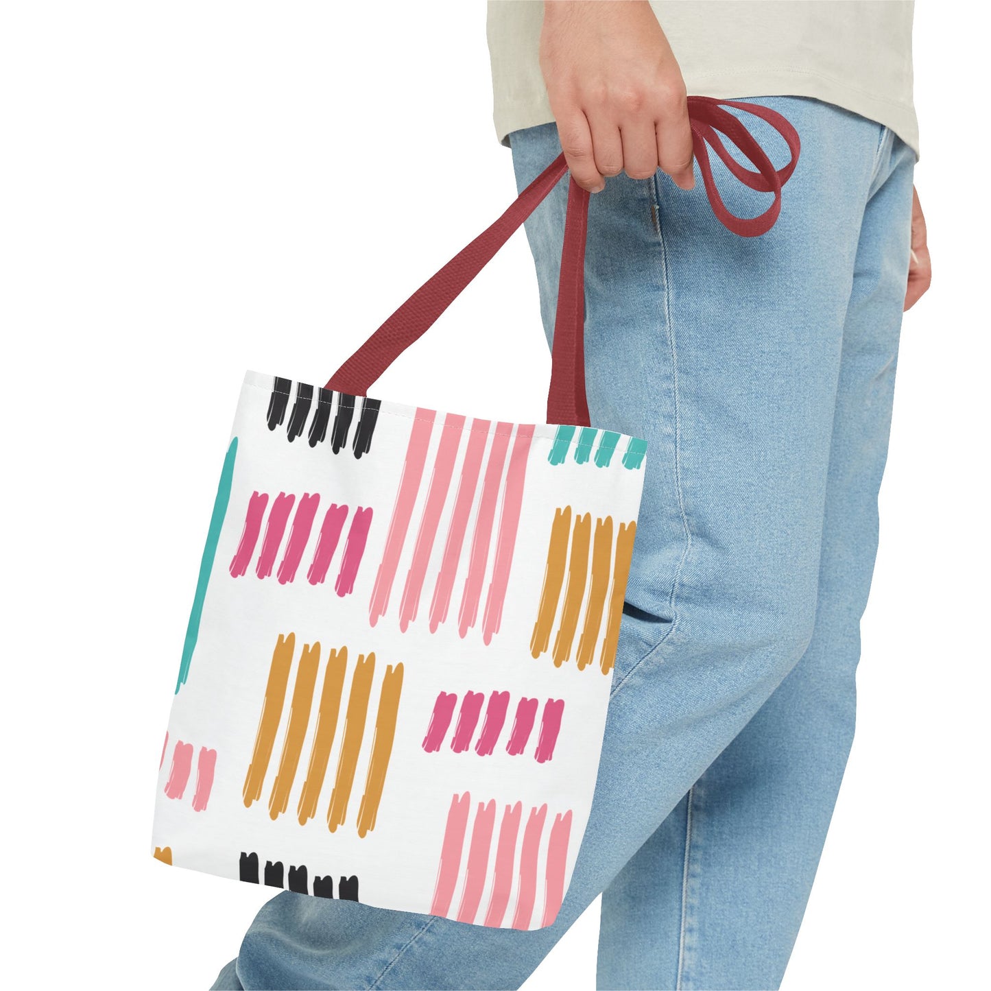 Painted Strokes Tote Bag