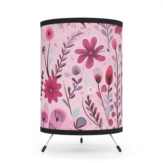 Romantic Blooms Tripod Lamp