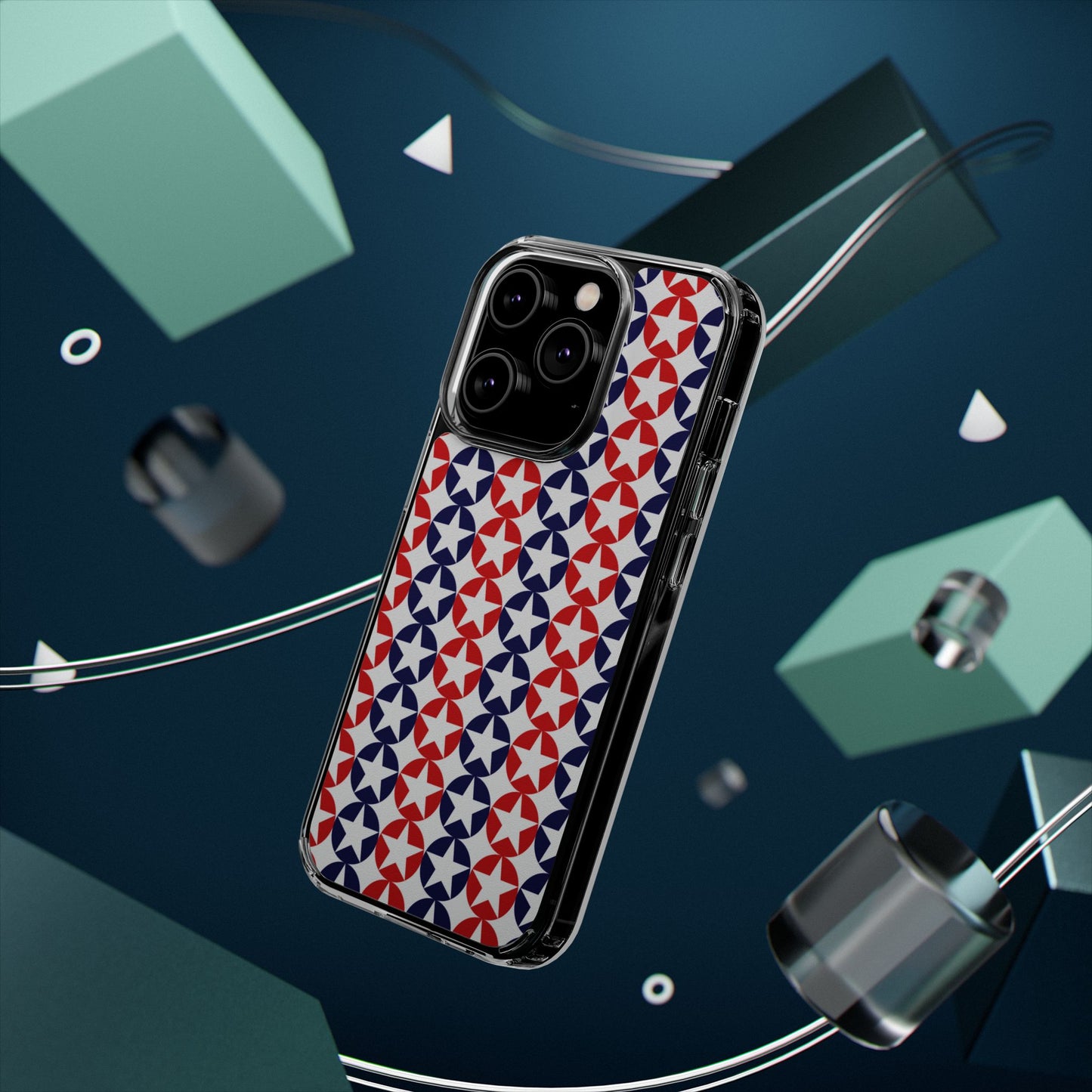 Star Circles Patriotic Phone Case