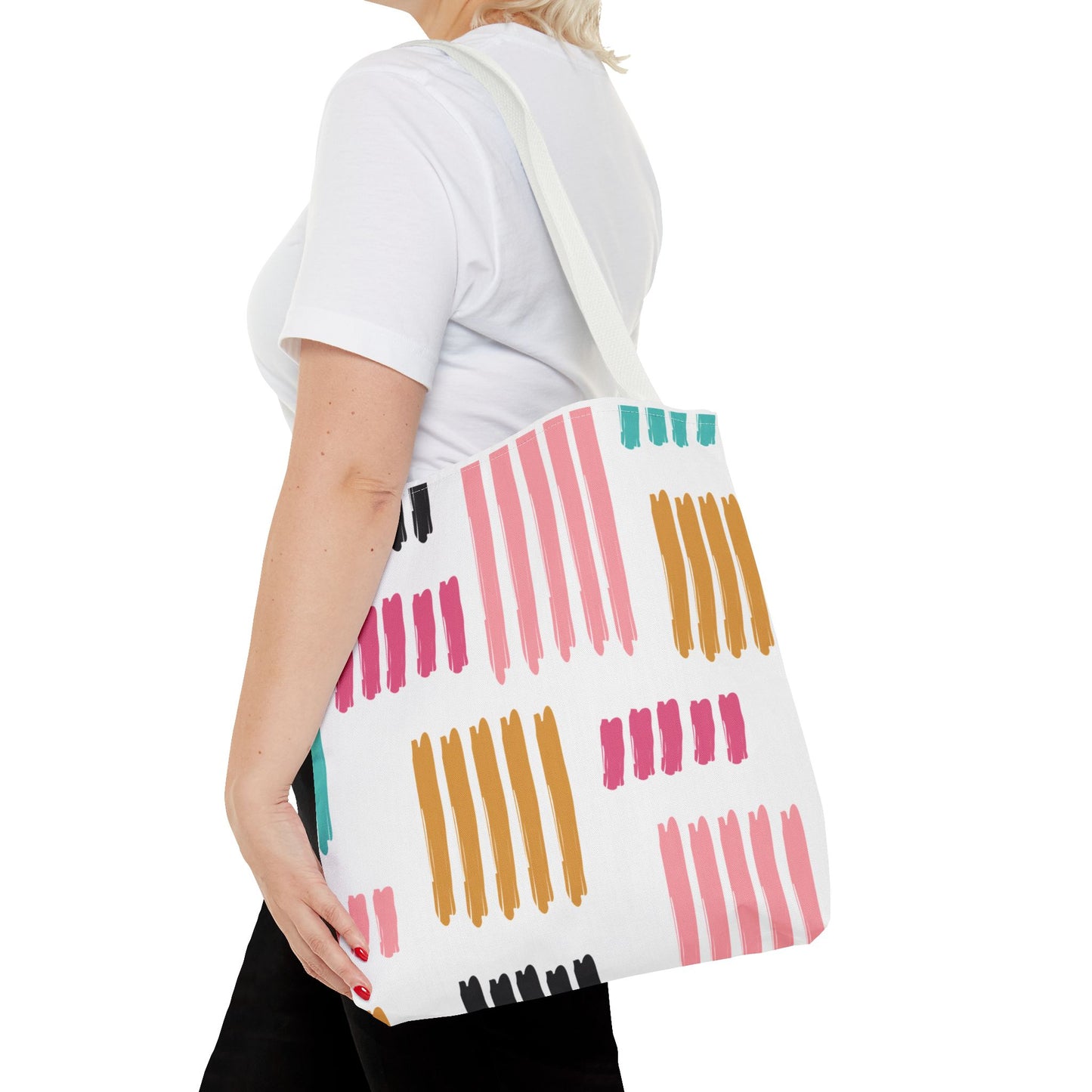 Painted Strokes Tote Bag