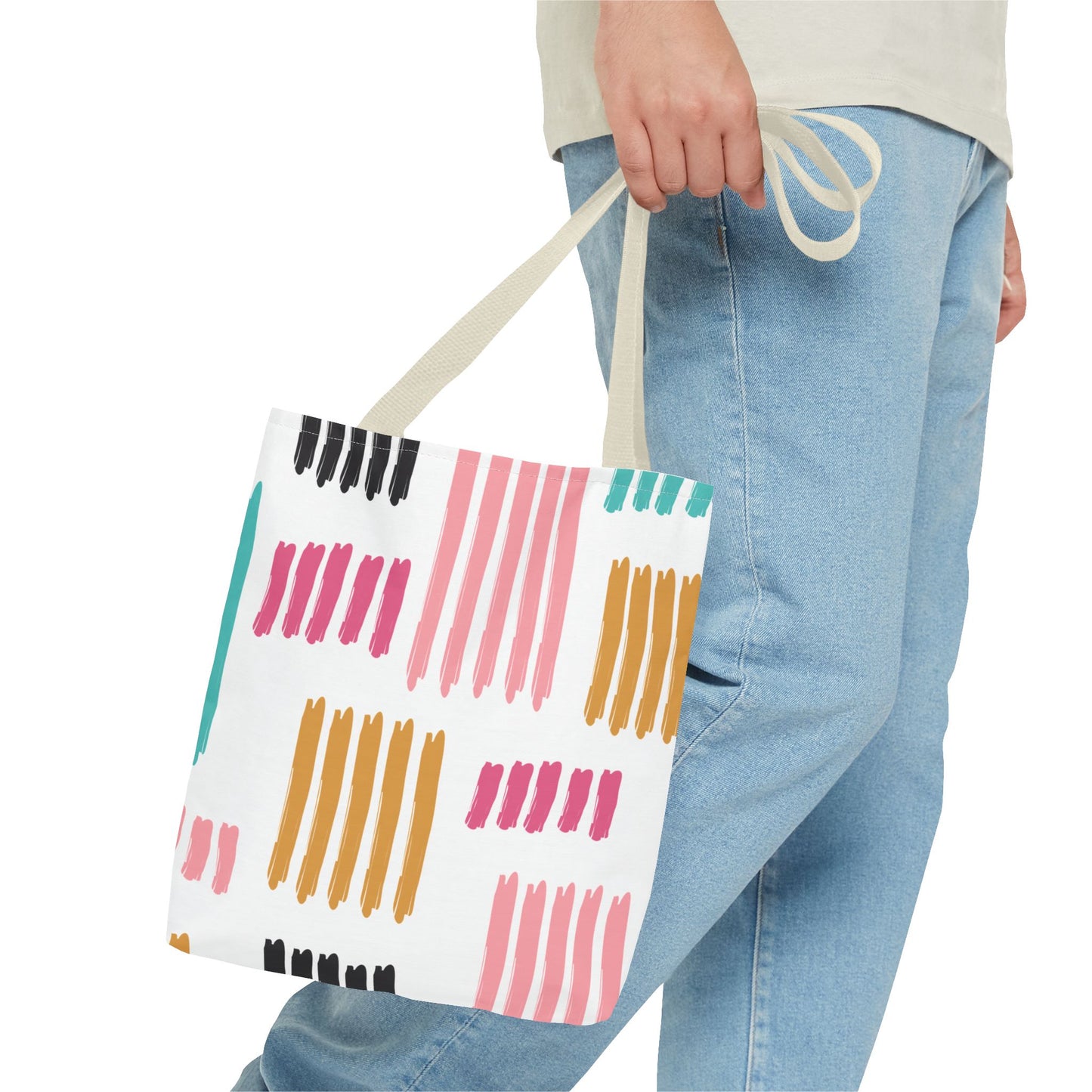 Painted Strokes Tote Bag