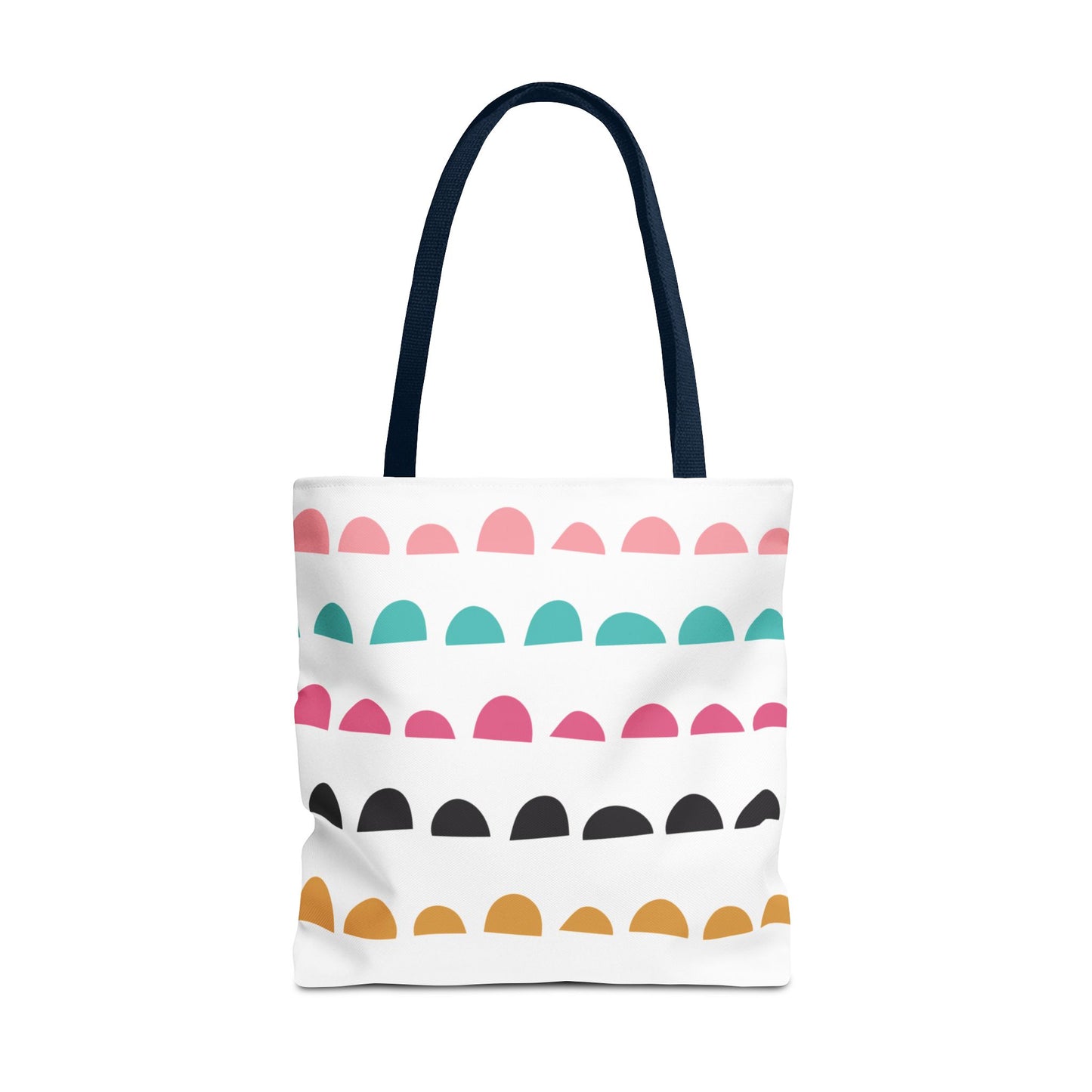 Colorful Arched Dots Tote Bag