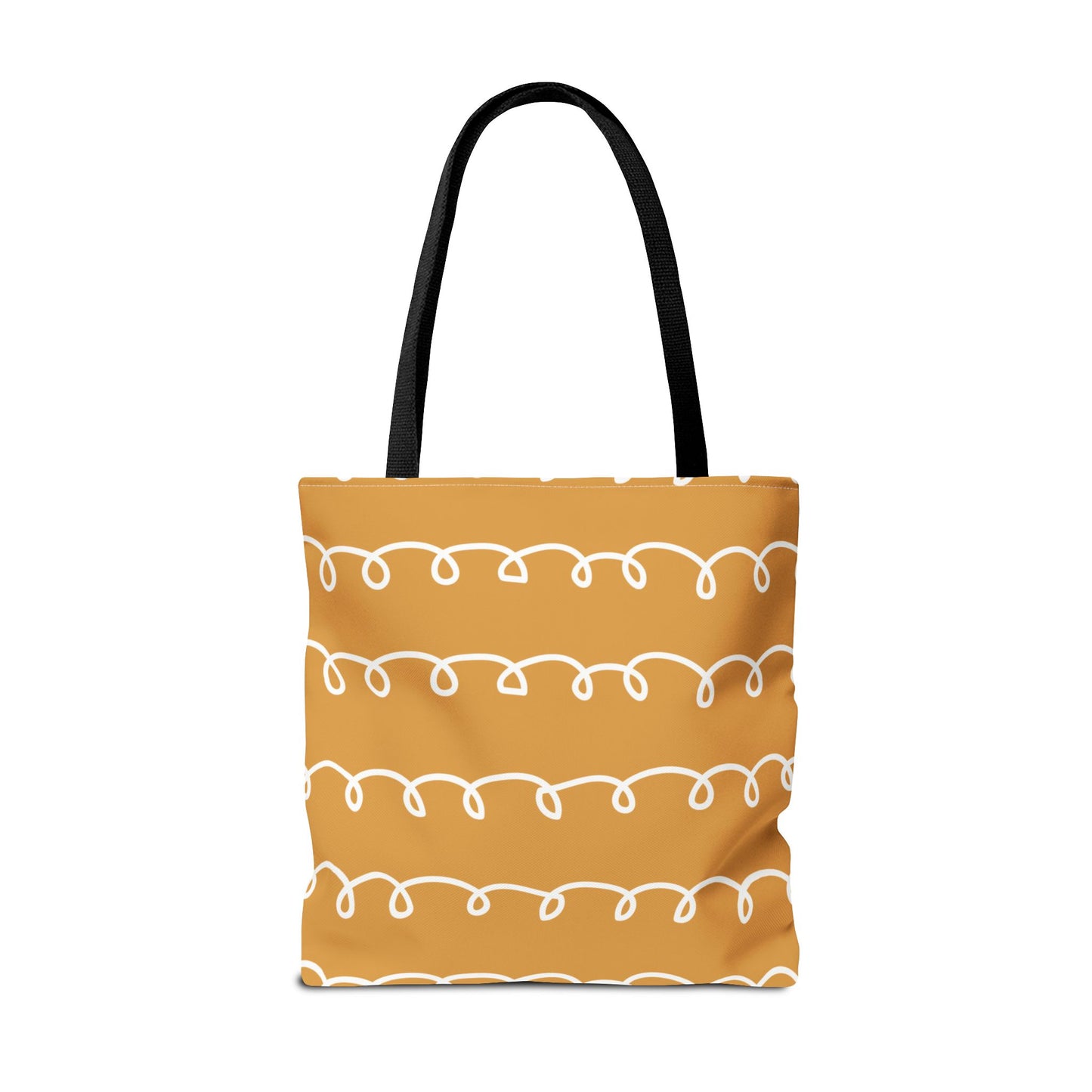 Golden Swirl Tote Bag