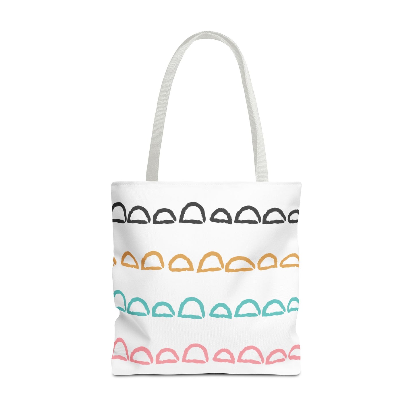 Rainbow Arch Stripes Tote Bag