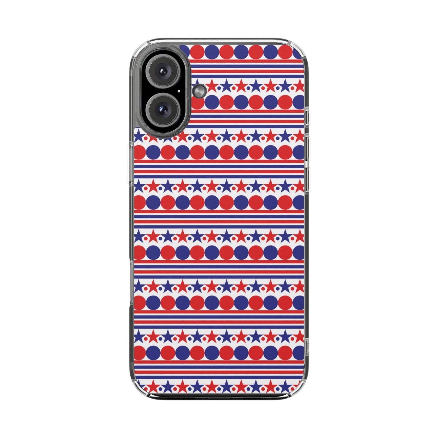 Patriotic Stripes and Stars Phone Case