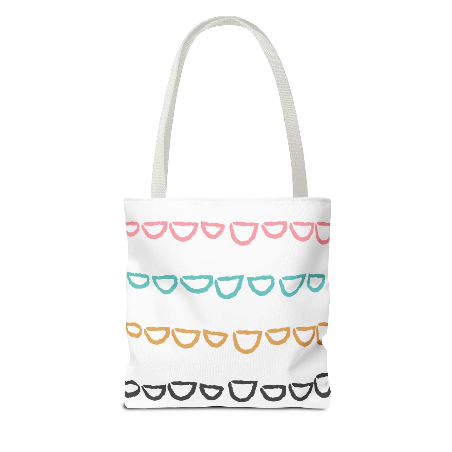 Rainbow Arch Stripes Tote Bag