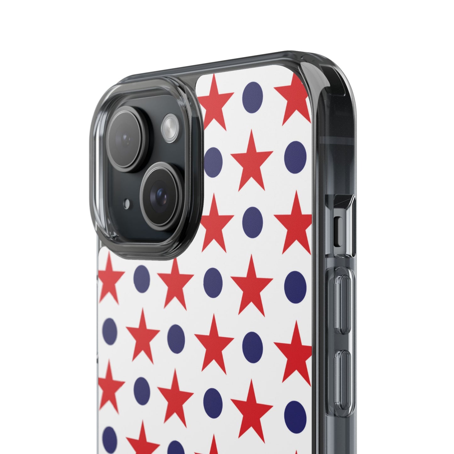 Patriotic Stars and Dots Phone Case