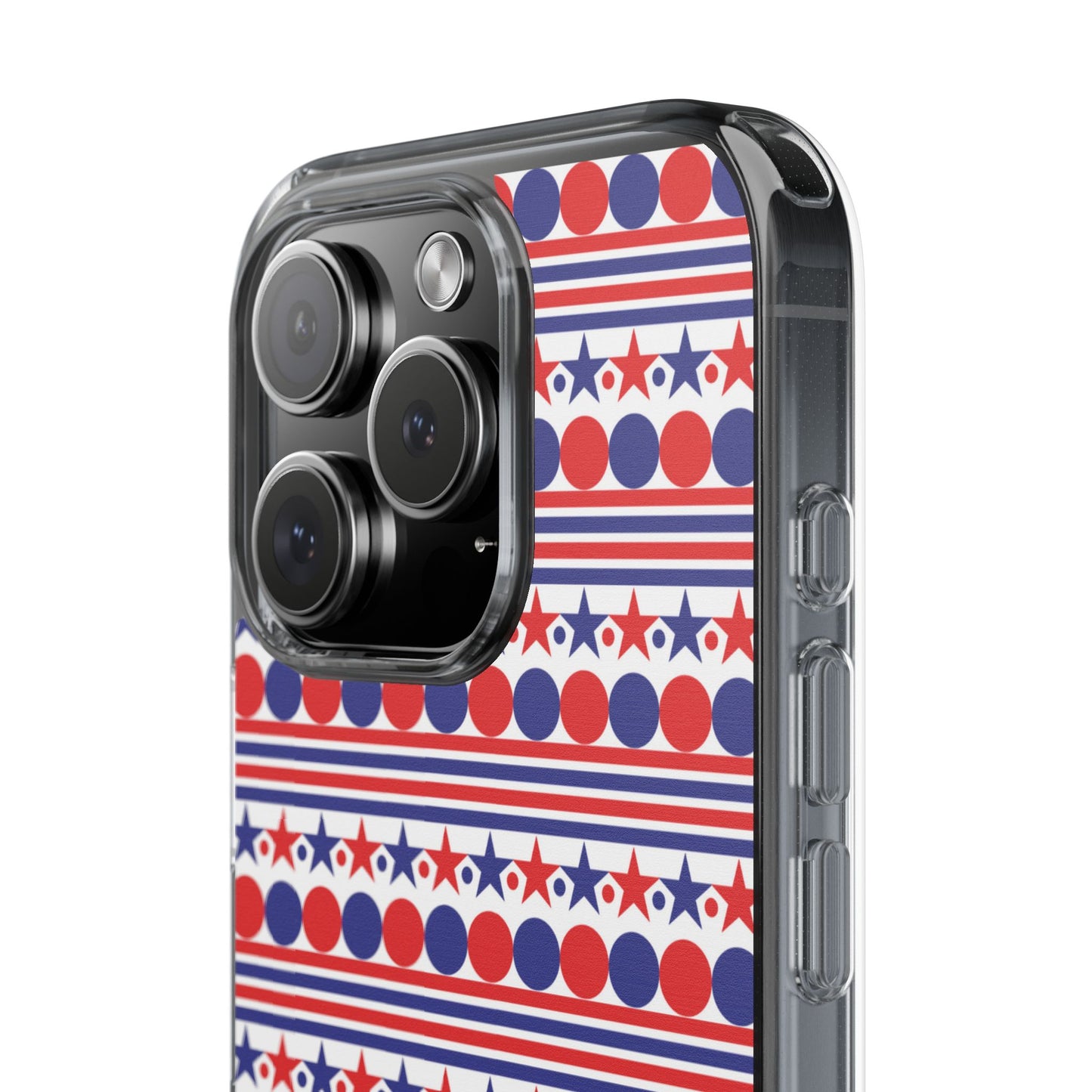 Patriotic Stripes and Stars Phone Case