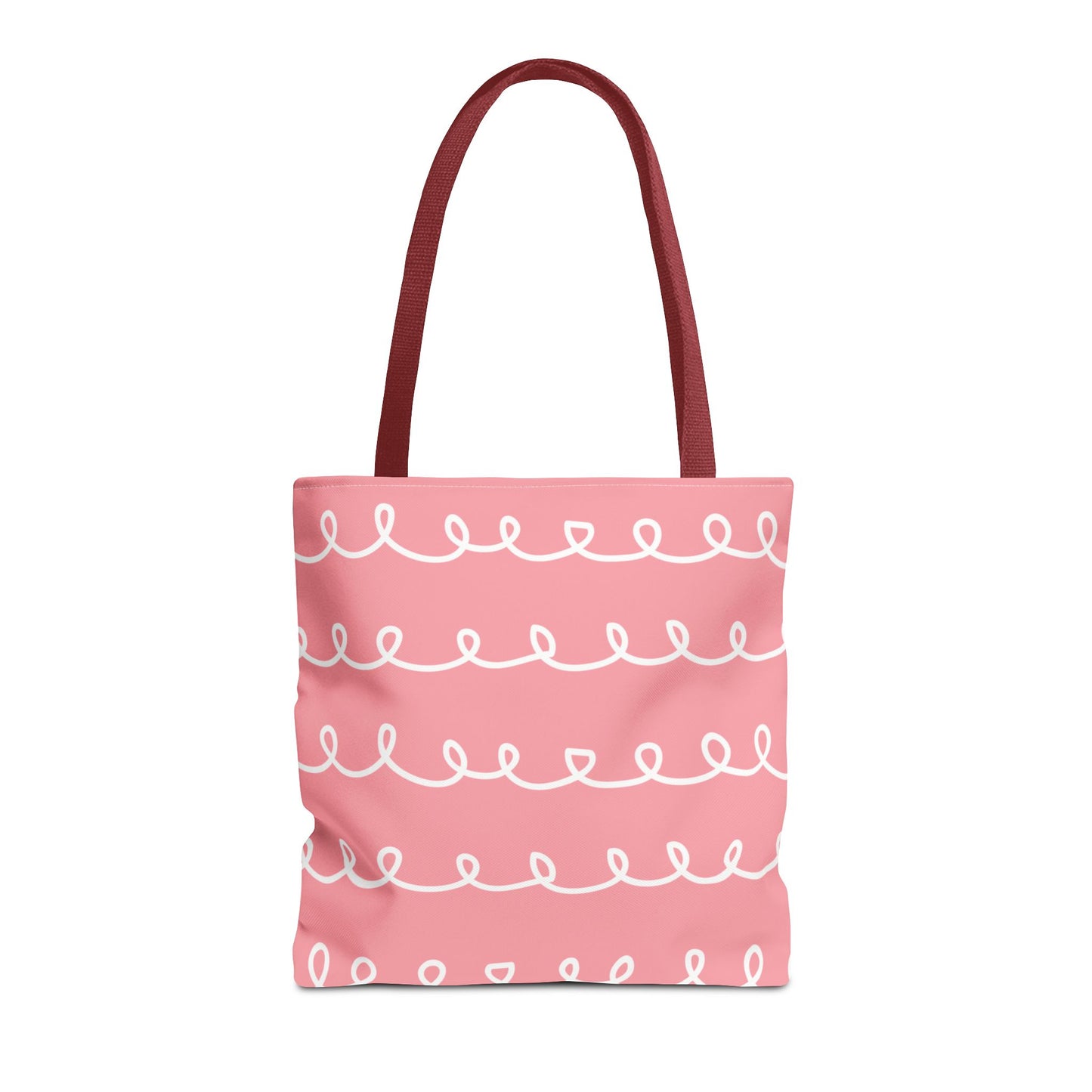 Pink Swirl Delight Tote Bag